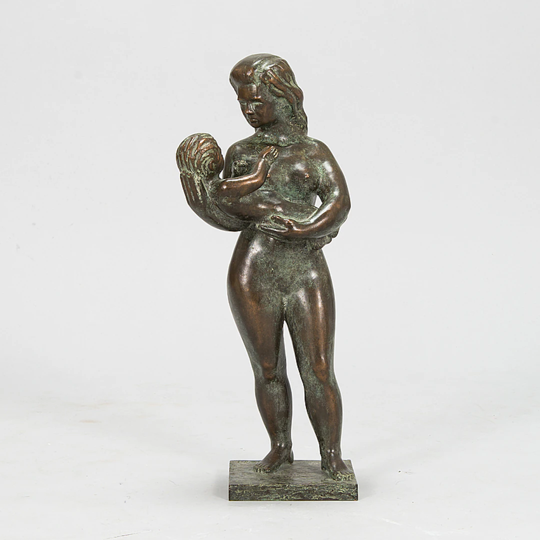 Woman with child | Teuvo Kotilainen