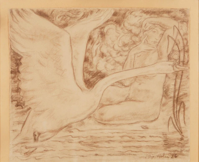 Leda and the swan IV Börje Holm