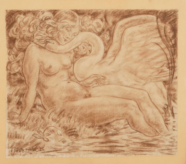 Leda and the swan II Börje Holm