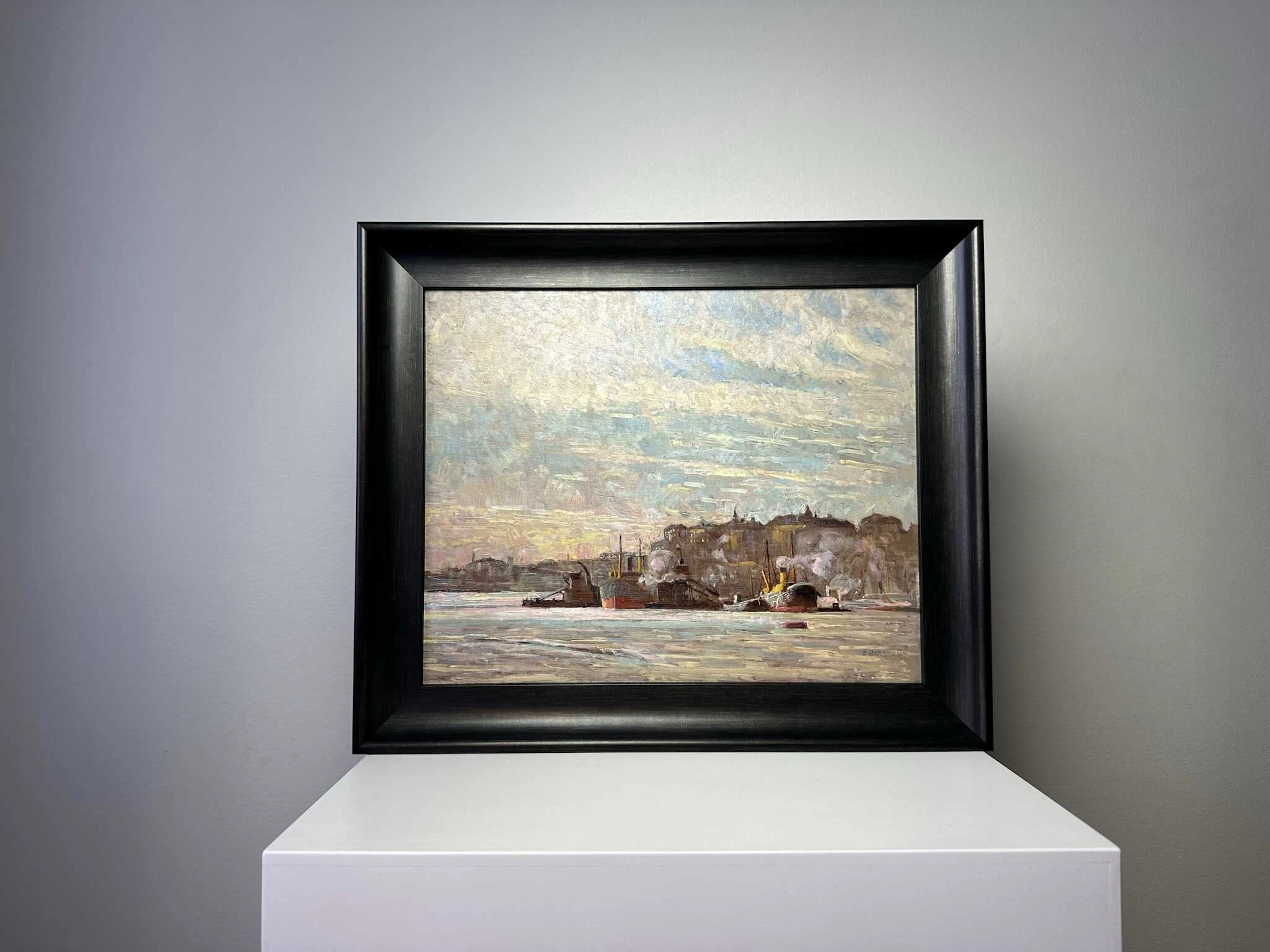 Slussen in winter | Folke Edvardsson Hermelin
