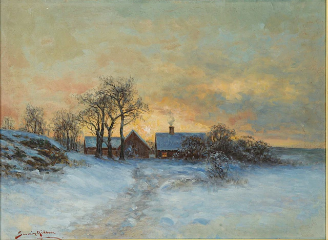 Winter evening | Severin Nilsson