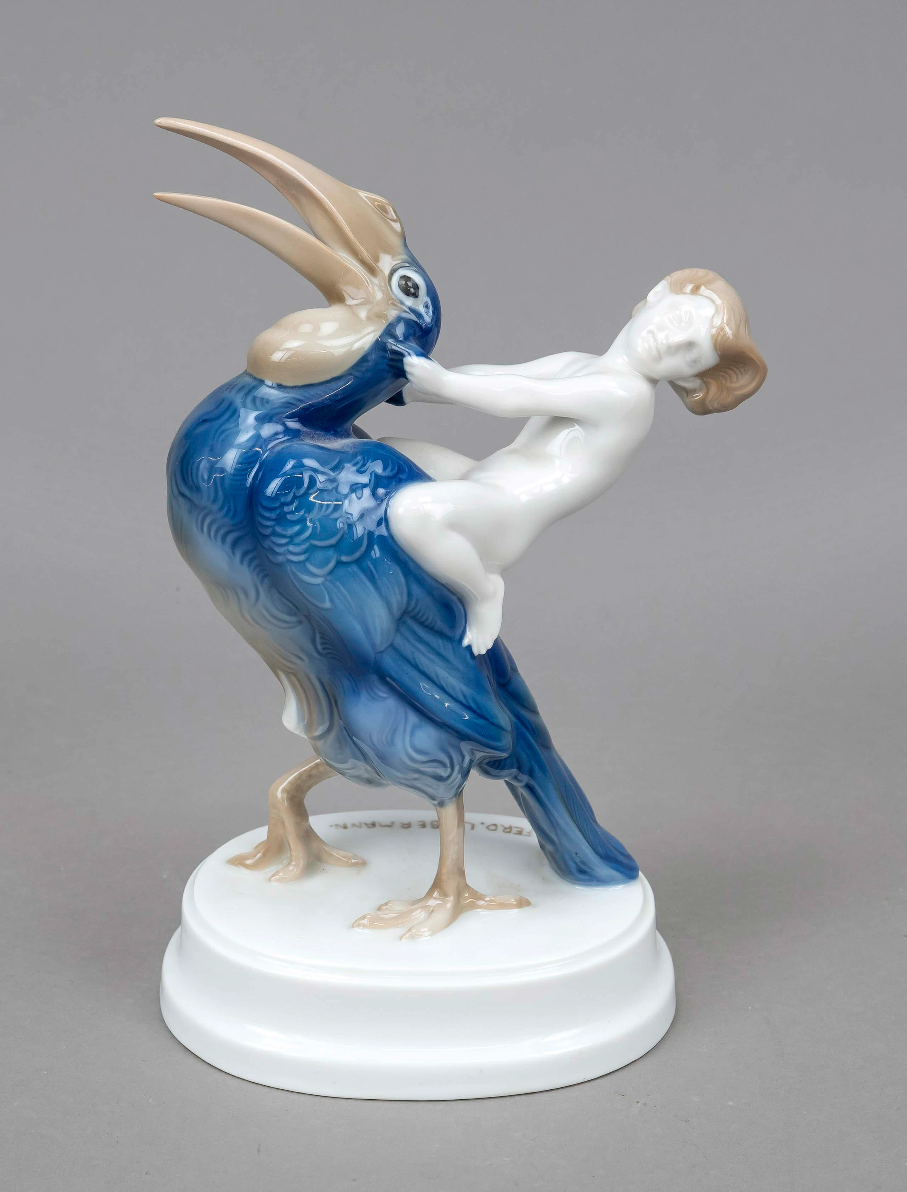Jugendstil Figur, Hohe Schule, Ro