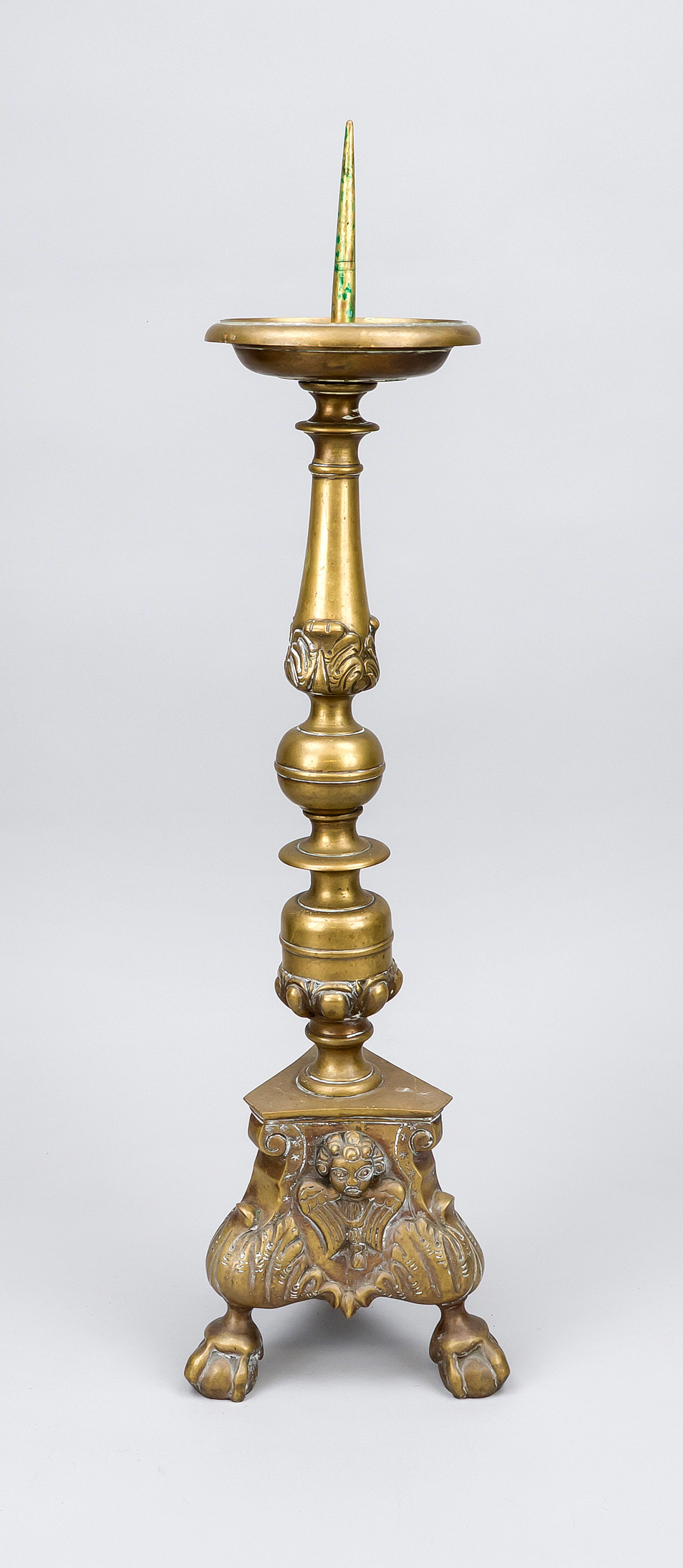 Altarleuchter barock, 18. Jh., Me
