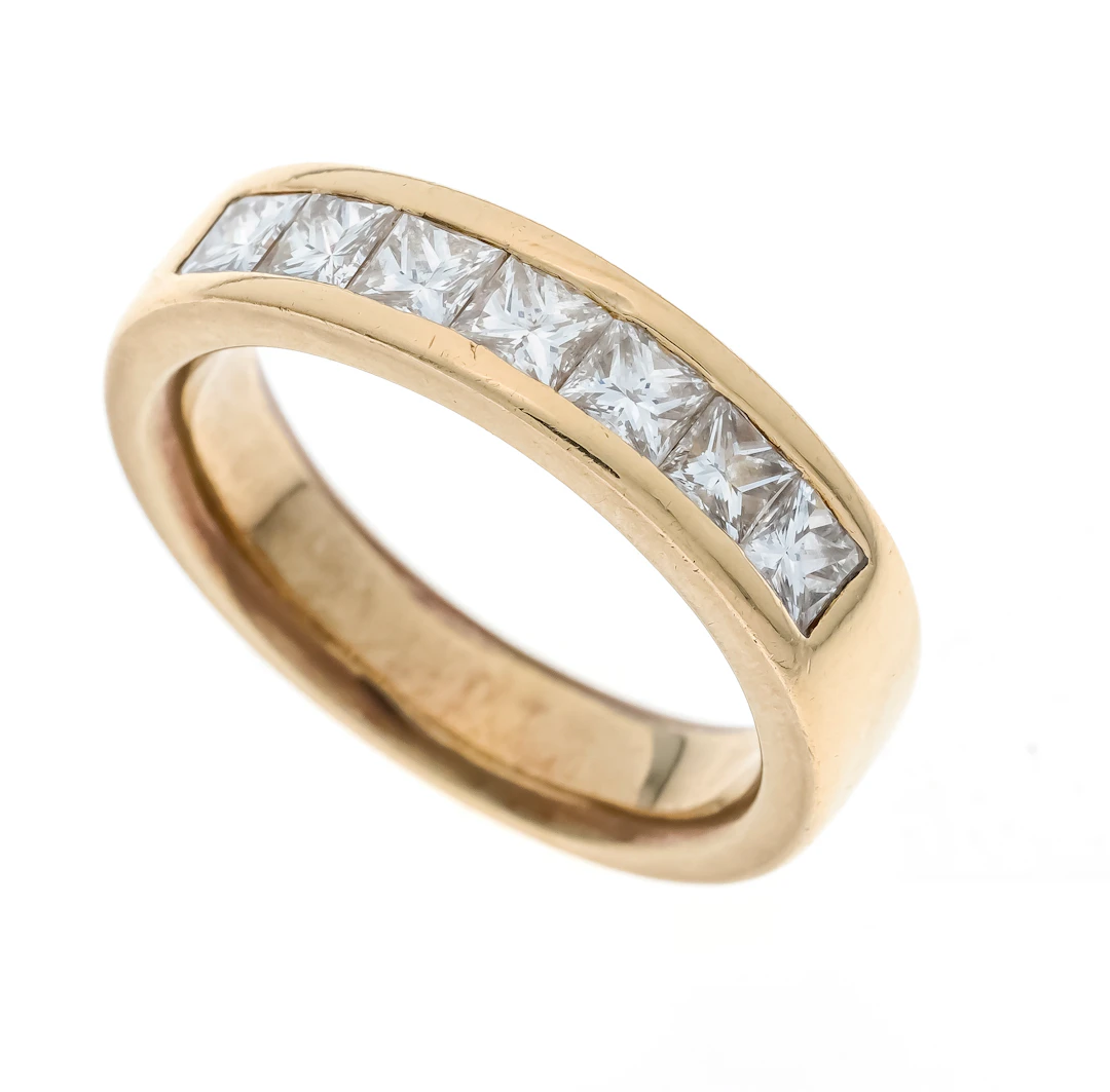 Prinzess-Diamant Riviére-Ring GG