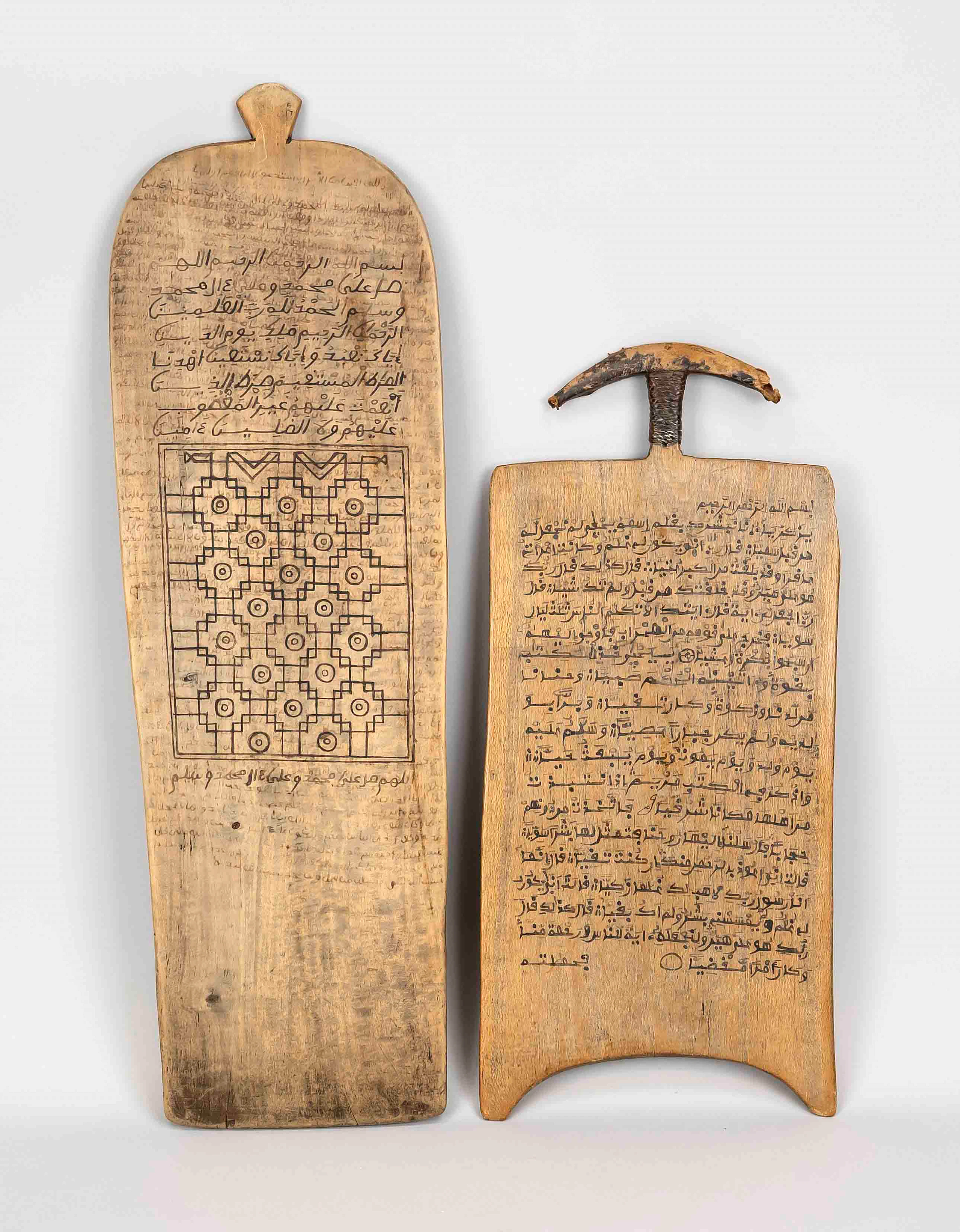 2 Koran-Schreibtafeln, Sudan/Äthio