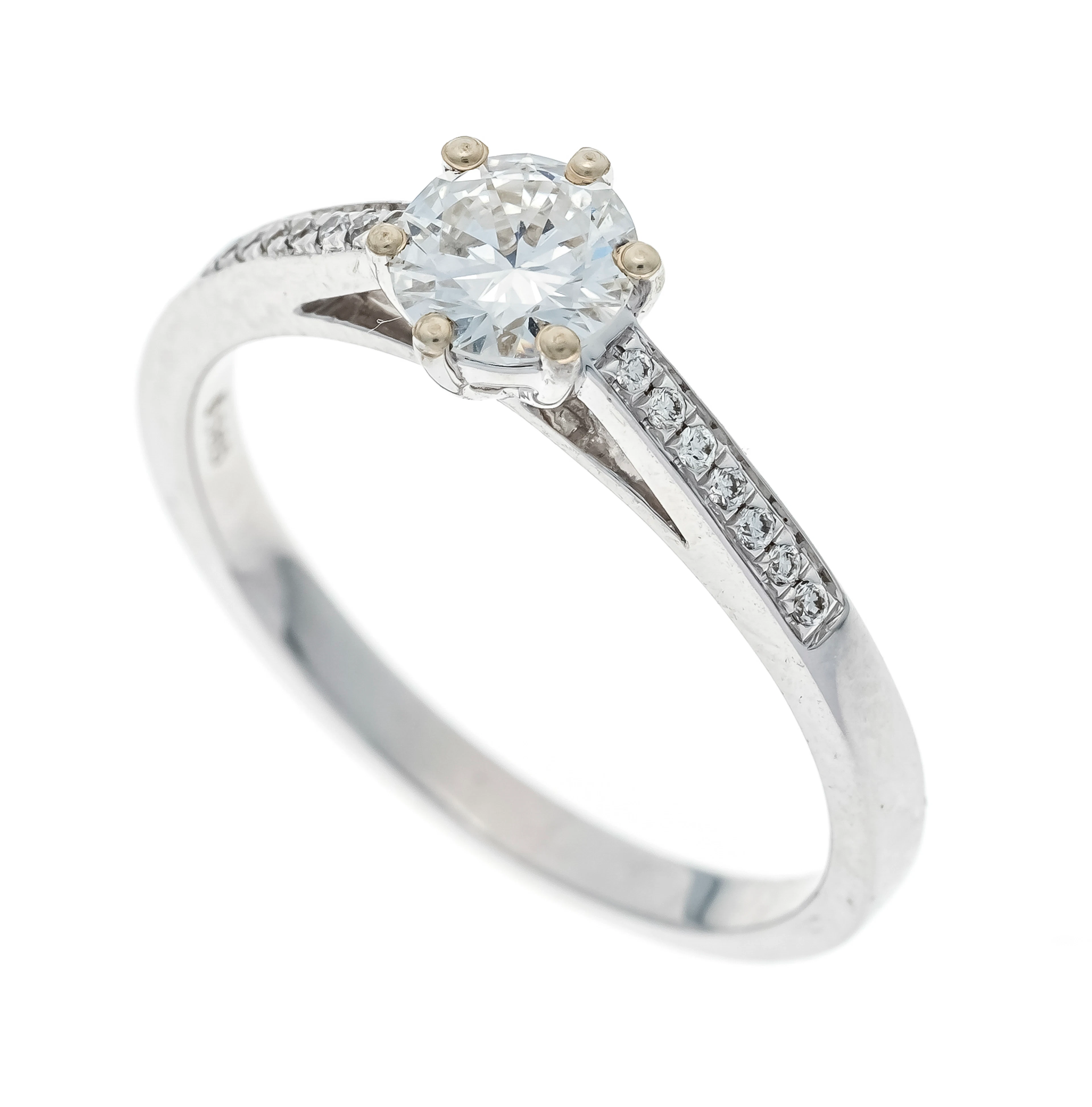 Brillant-Ring WG 585/000 mit eine