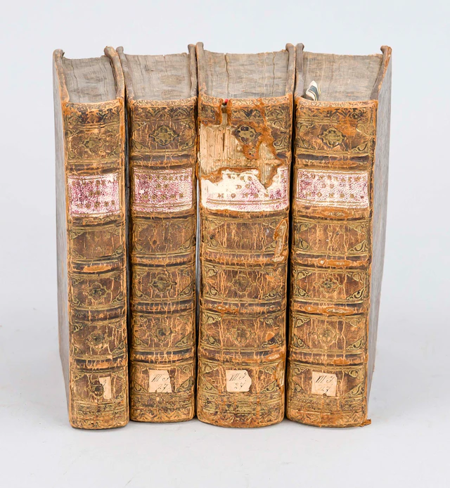 4 Bücher zu Geschichte u. Heraldi