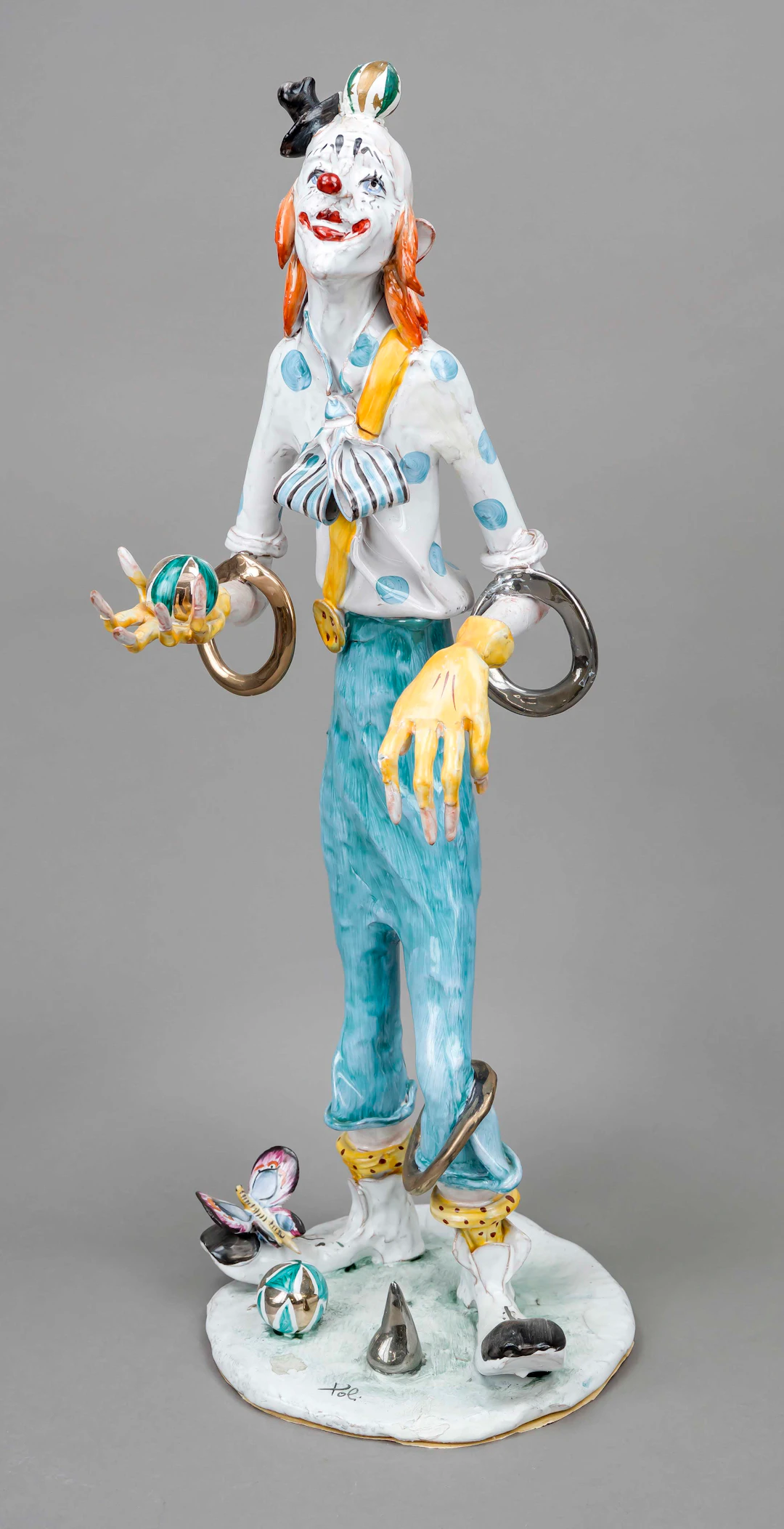 Stehender Clown, Italien, 20. Jh.