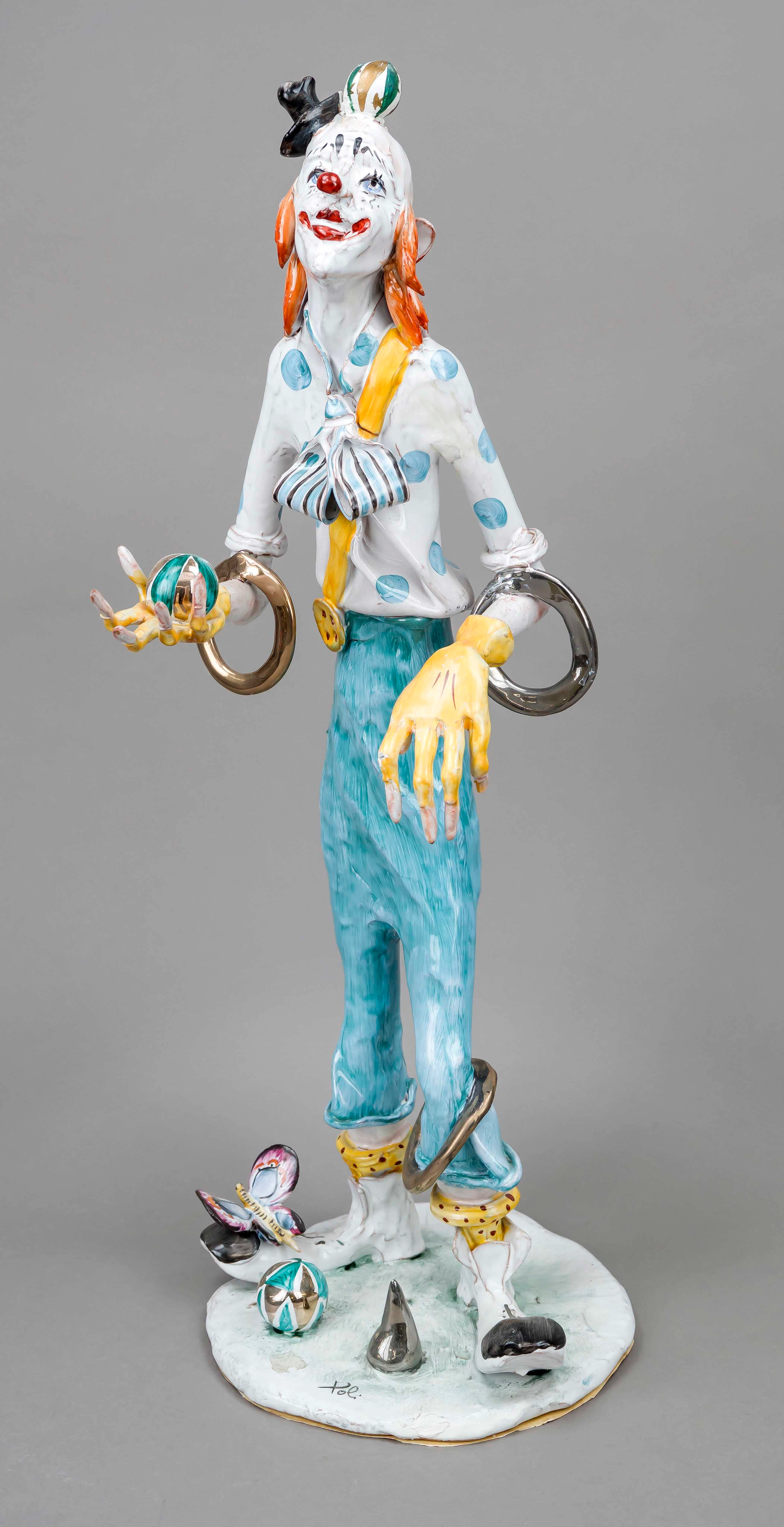 Stehender Clown, Italien, 20. Jh.