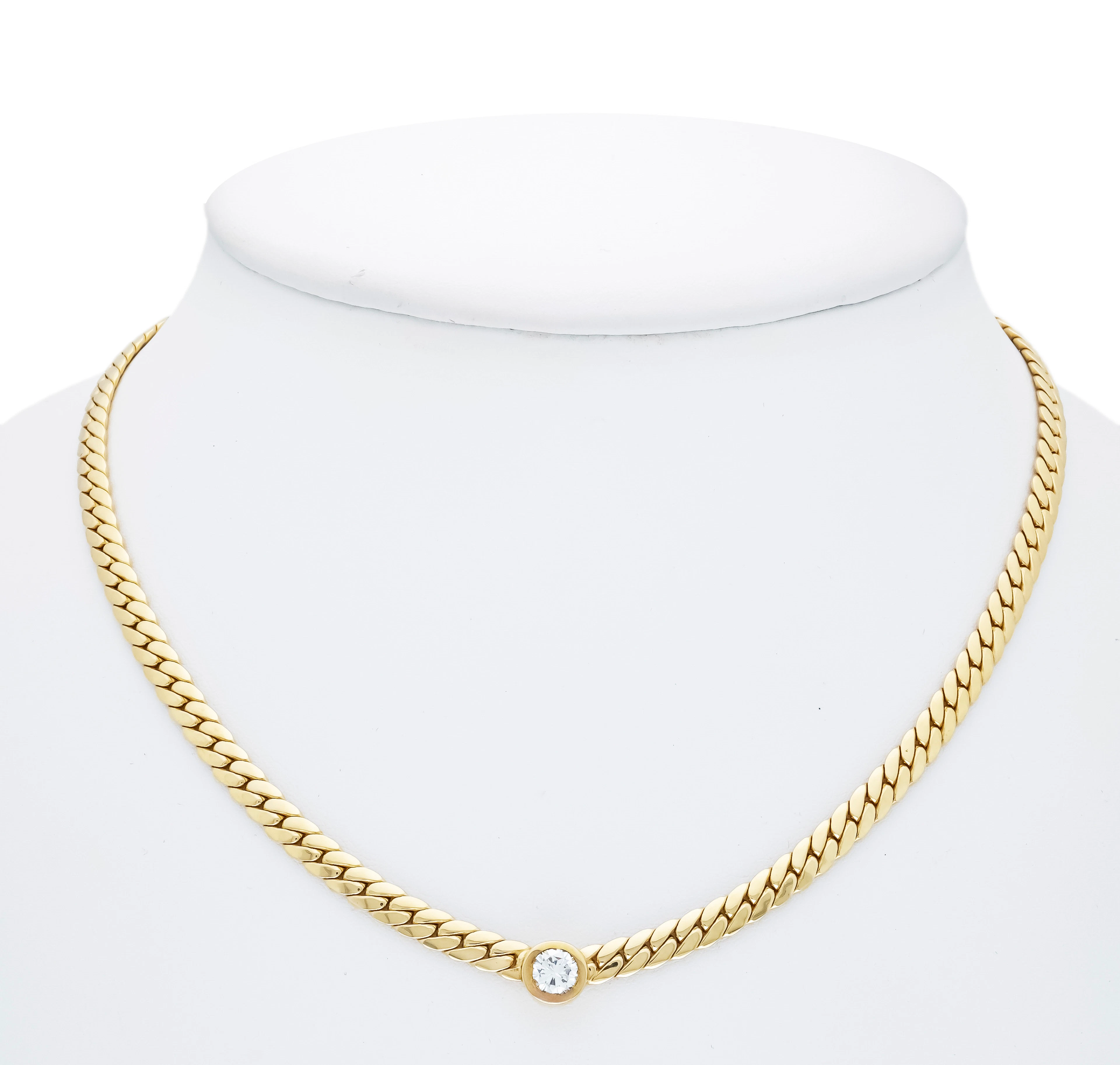 Solitär Brillant-Collier GG 585/0
