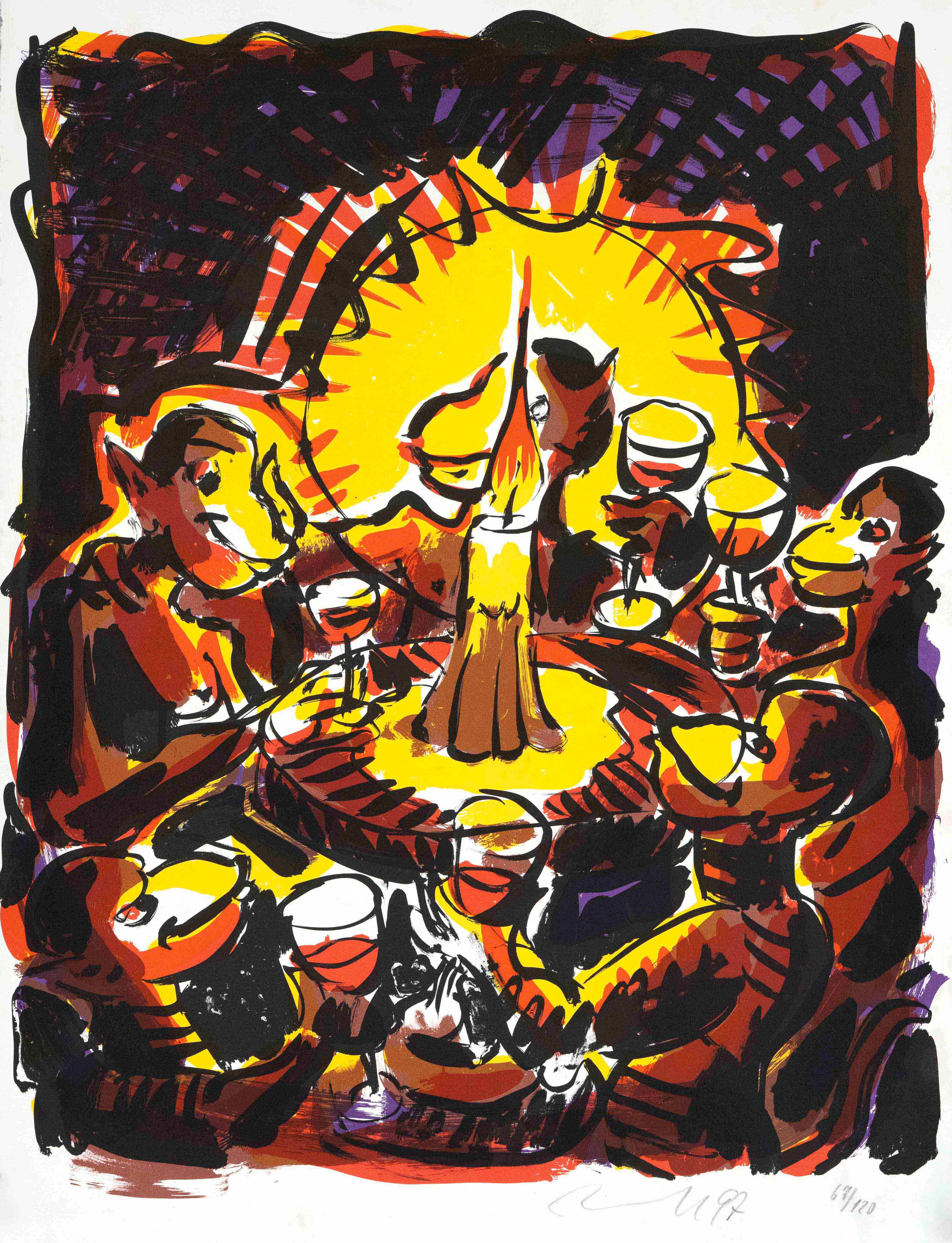 Jörg Immendorff (1945-2007), ''We