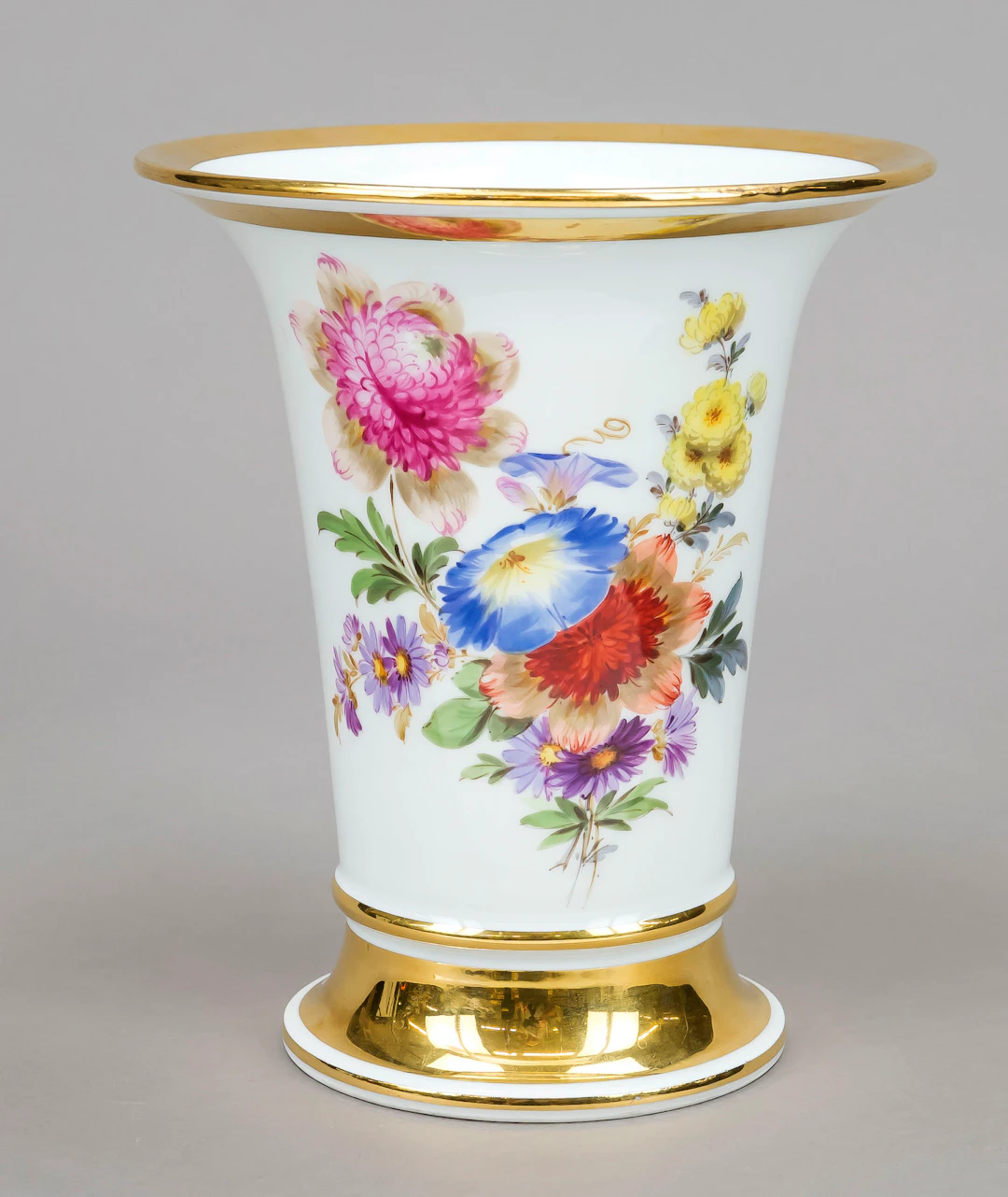 Trichtervase, Meissen, Knaufzeit