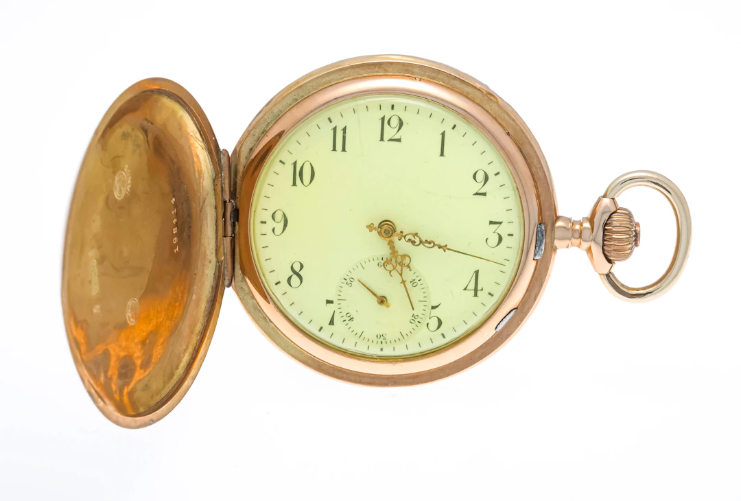 Herrentaschenuhr, Sprungdeckel, u