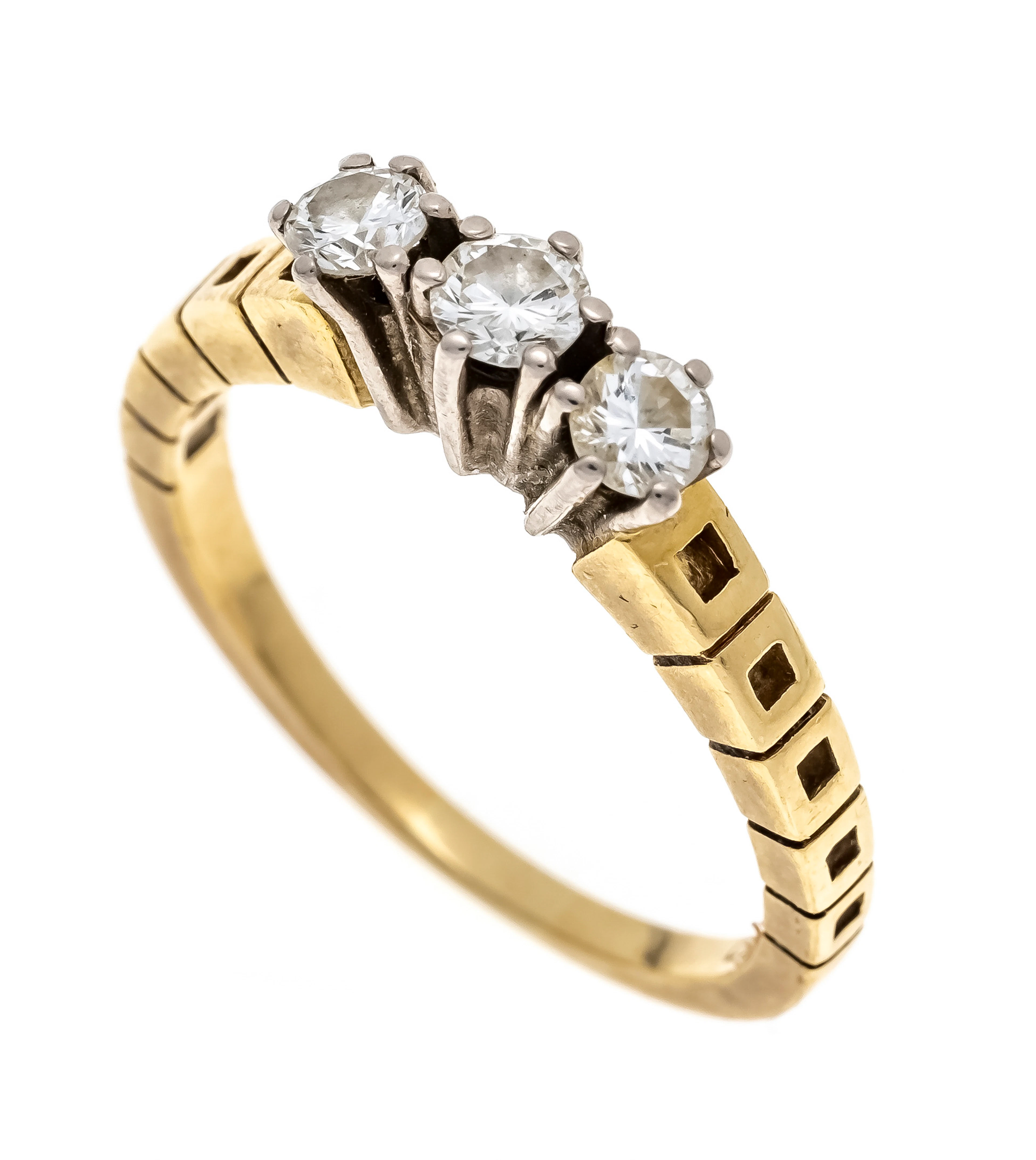 Riviére Brillant-Ring GG/WG 750/0