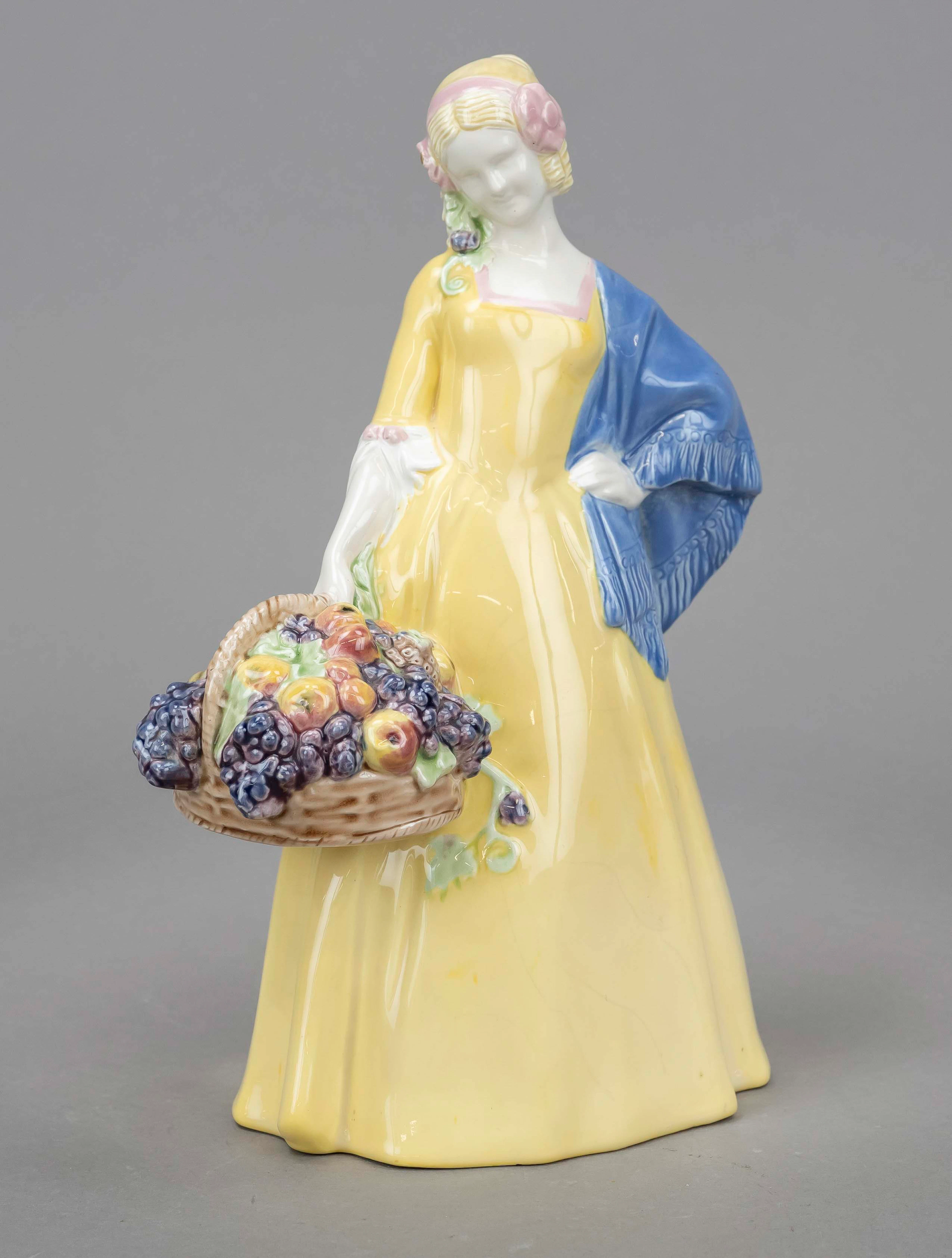 Junges Mädchen mit Obstkorb, Wien