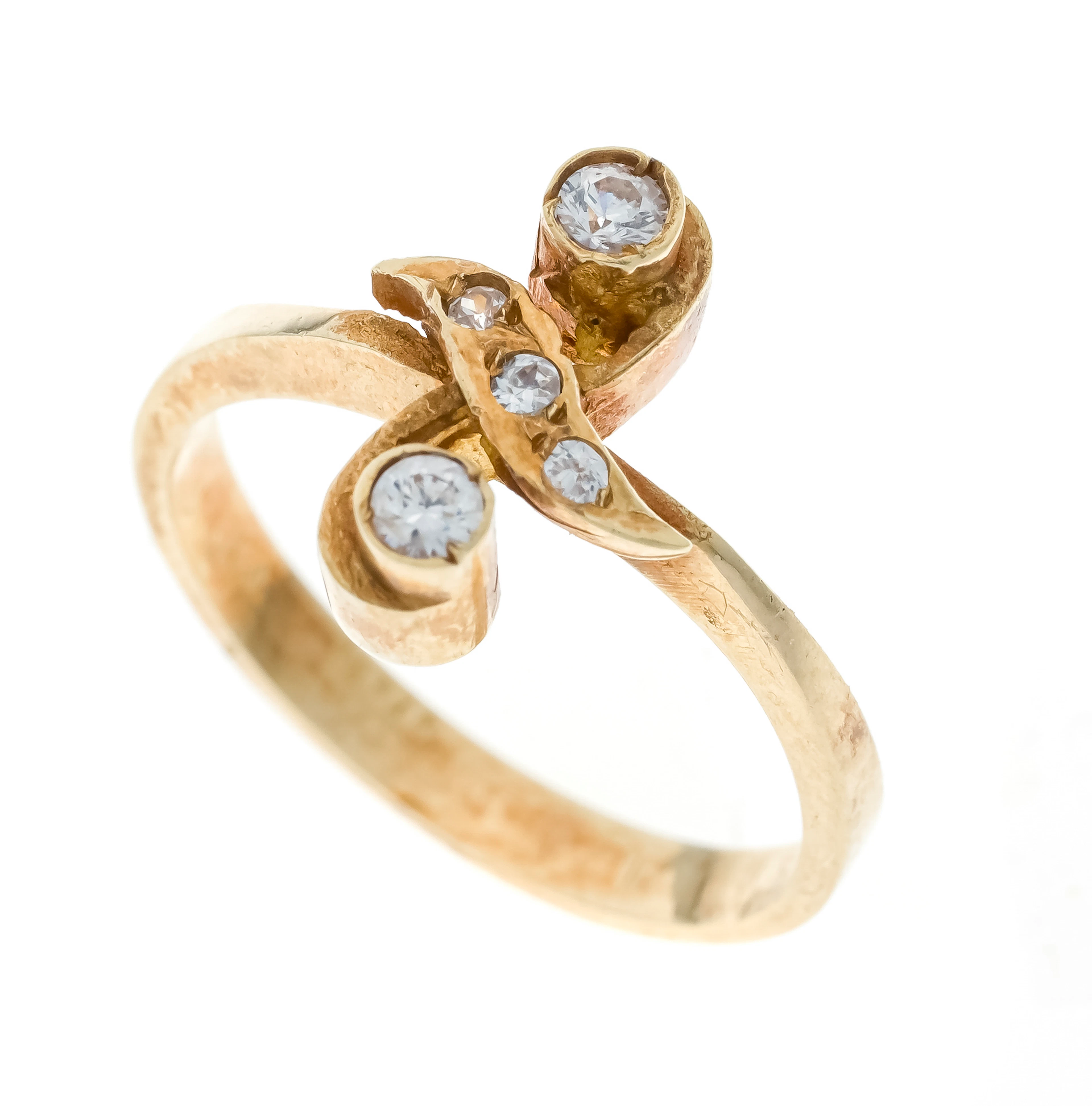 Toi et Moi-Ring im Jugendstil GG