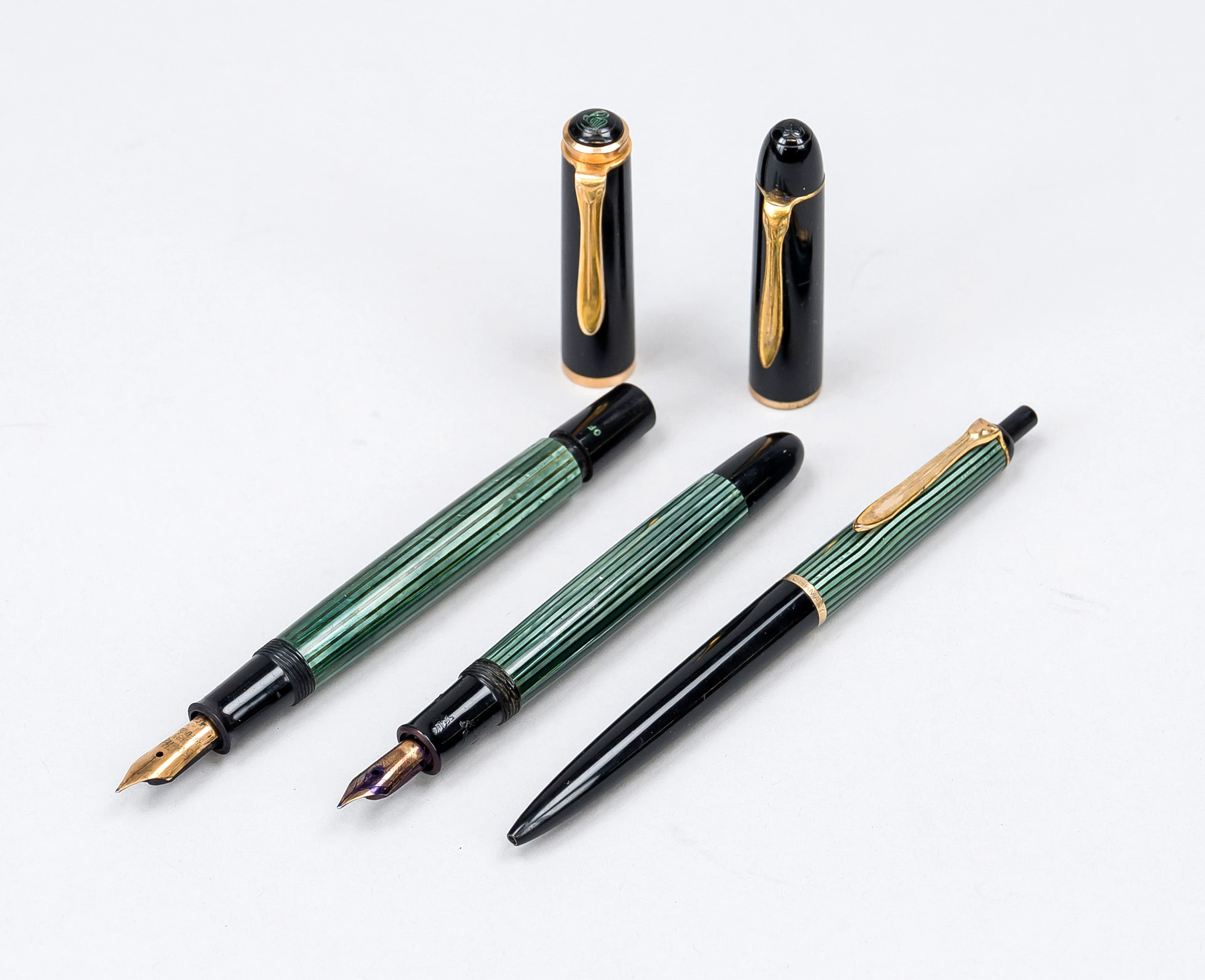 3 Schreibgeräte von Pelikan, Mitt