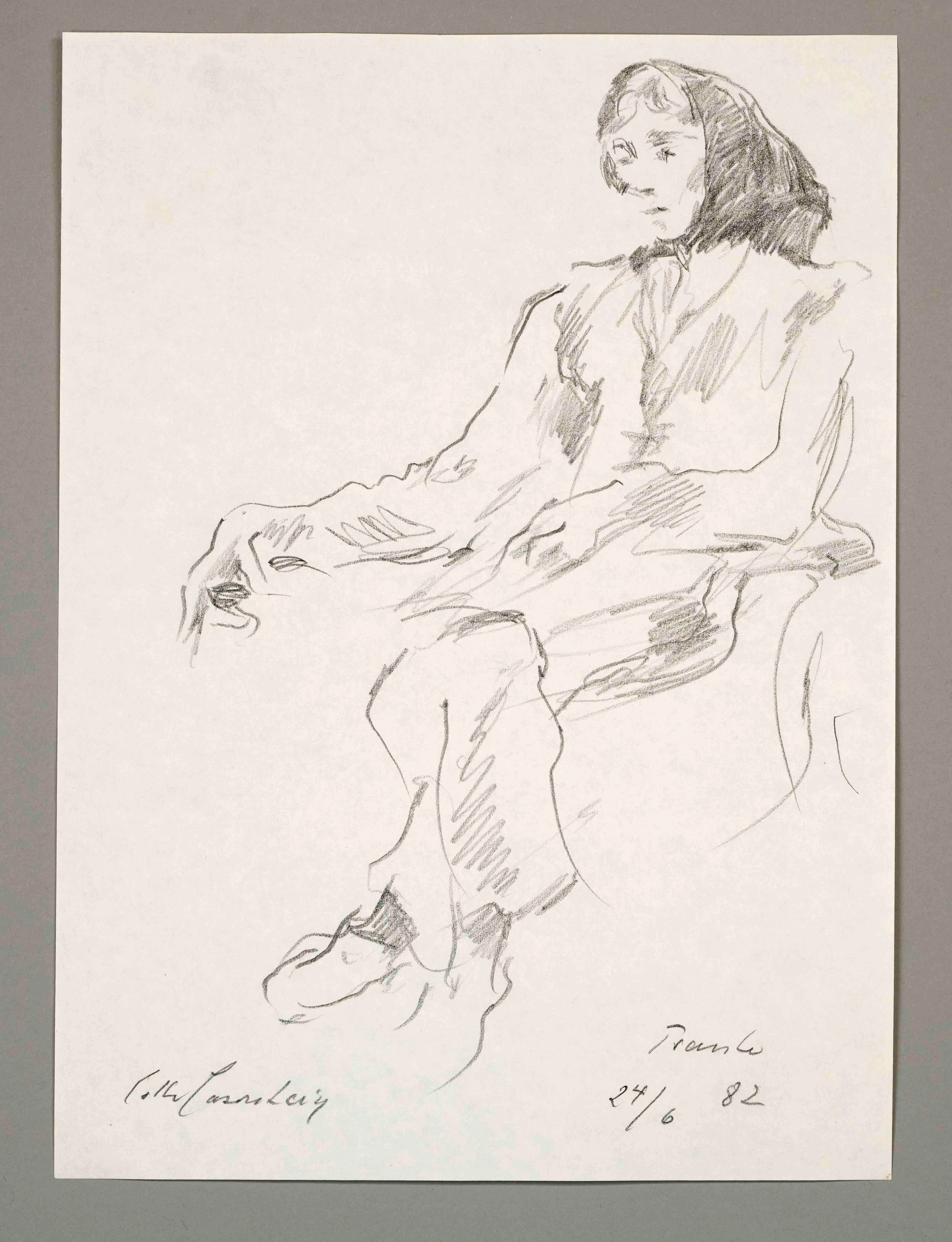 Lotte Laserstein (1898-1993), bed