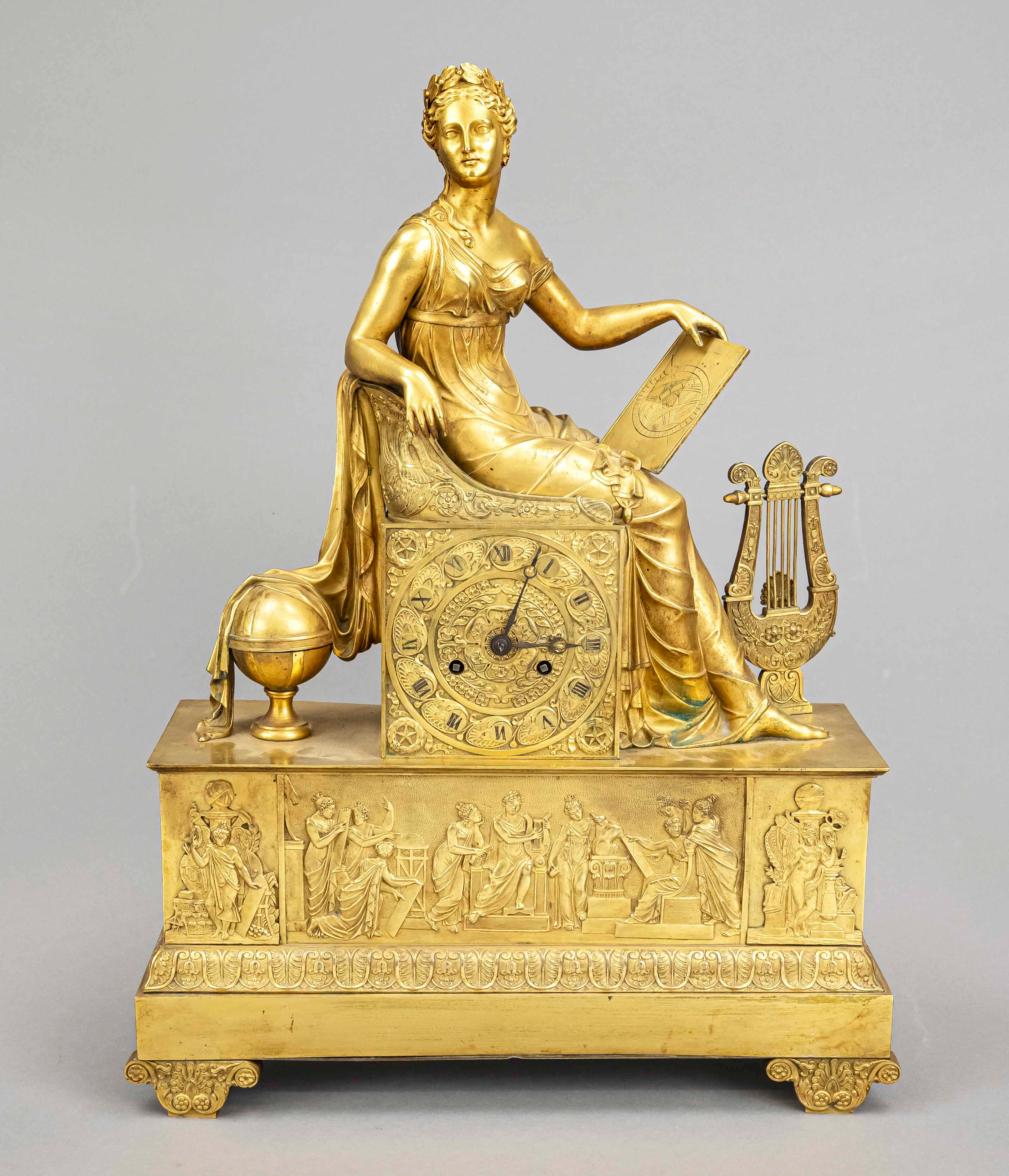 Empire - Figurenpendule, Frankrei