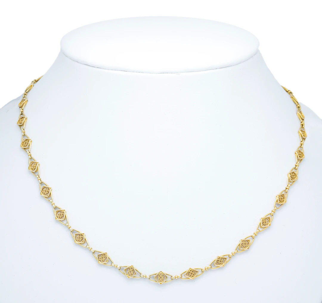 Filigranes Glieder-Collier GG 585