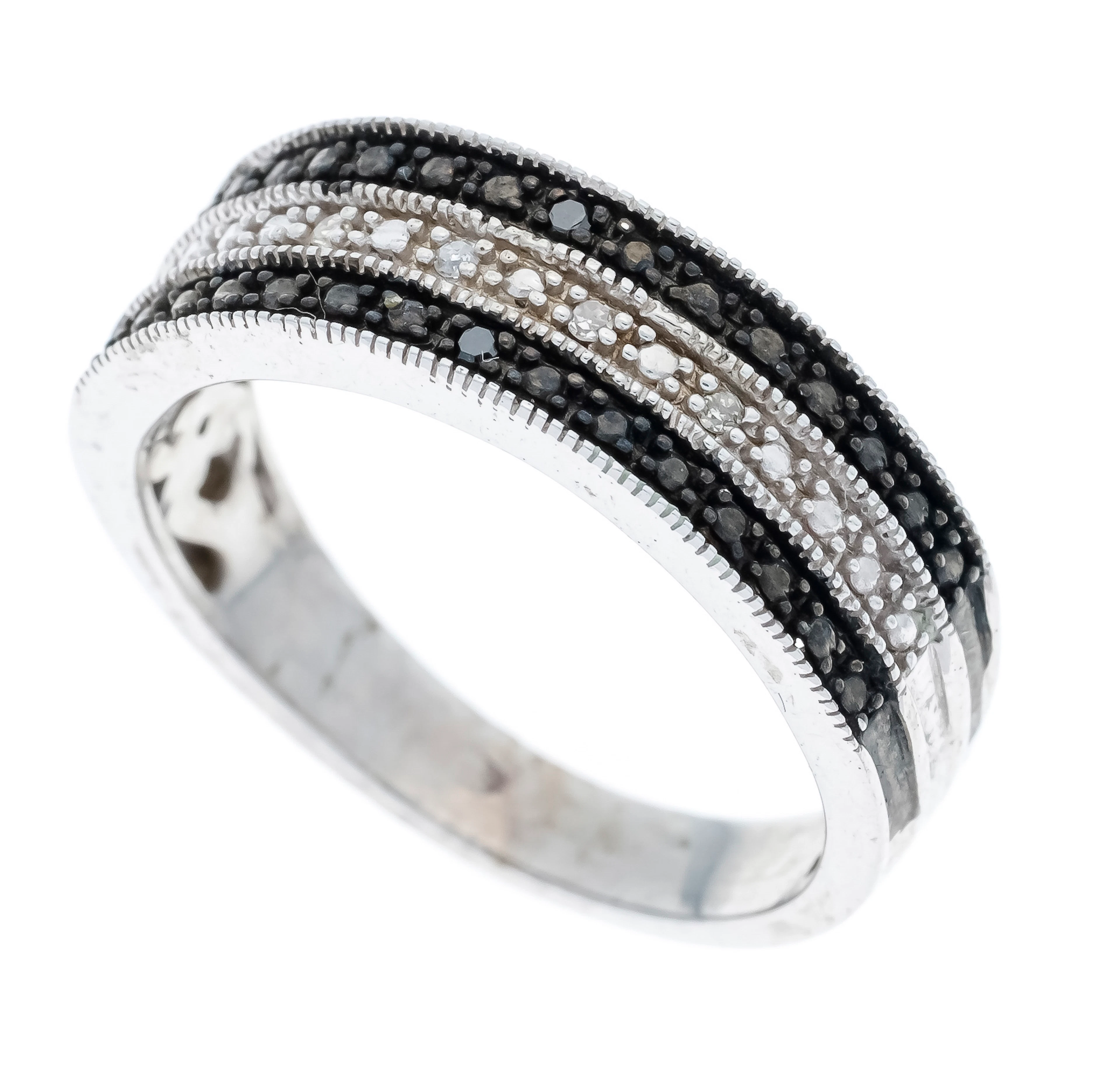 Diamant-Silber-Ring Silber 925/00