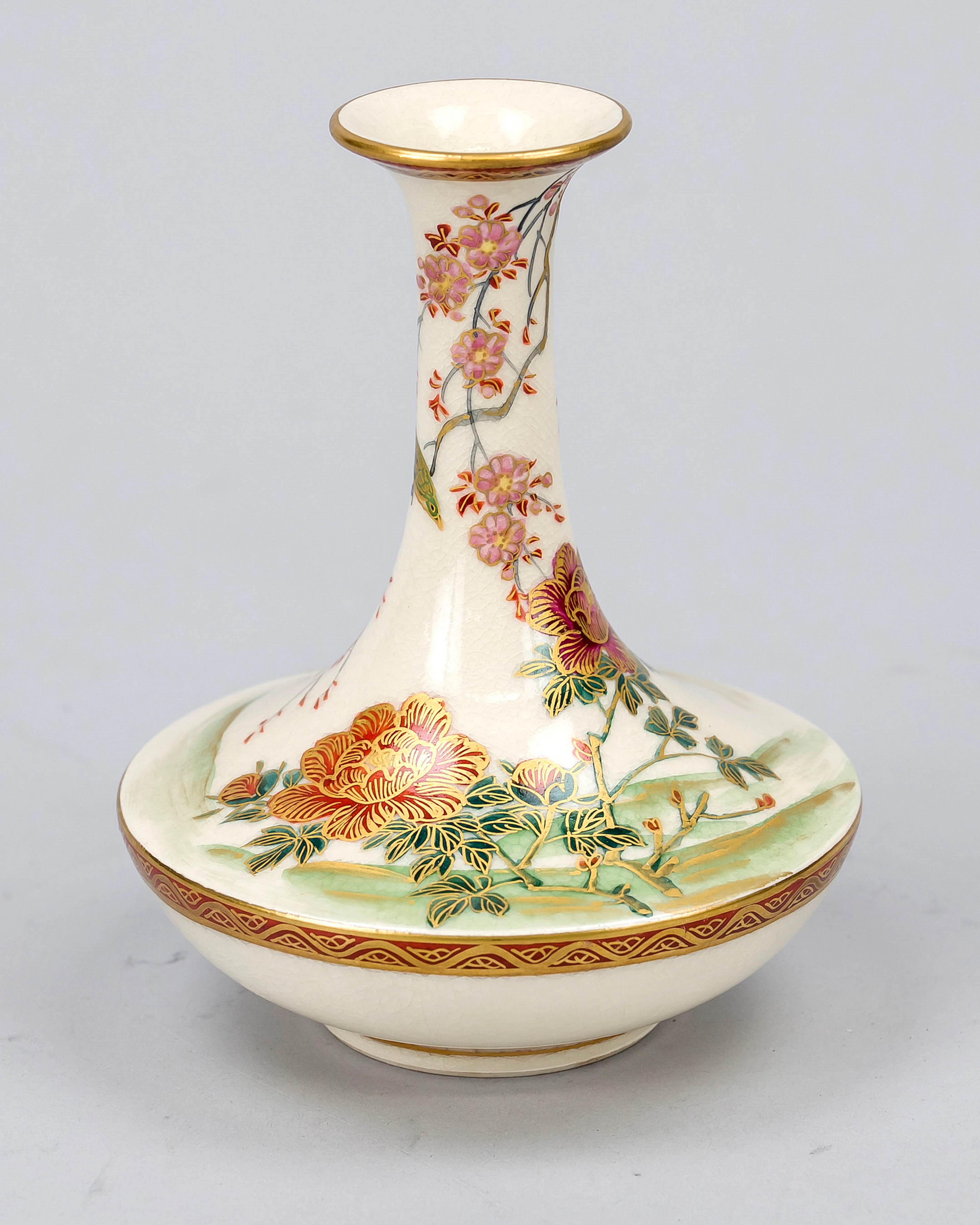 Kleine Satsuma Vase, Japan, 20. J