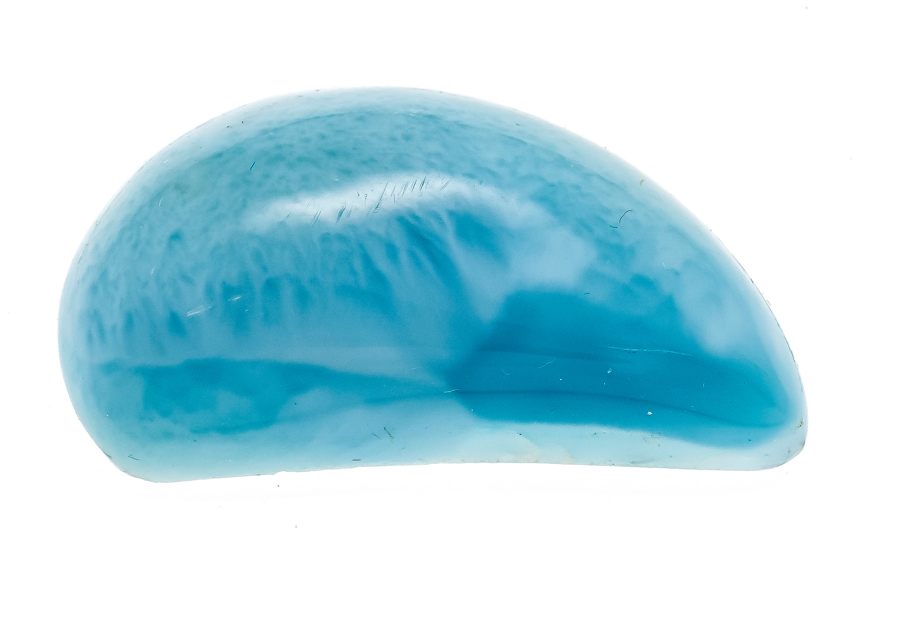 Larimar-Cabochon 20,4 ct, weiß un