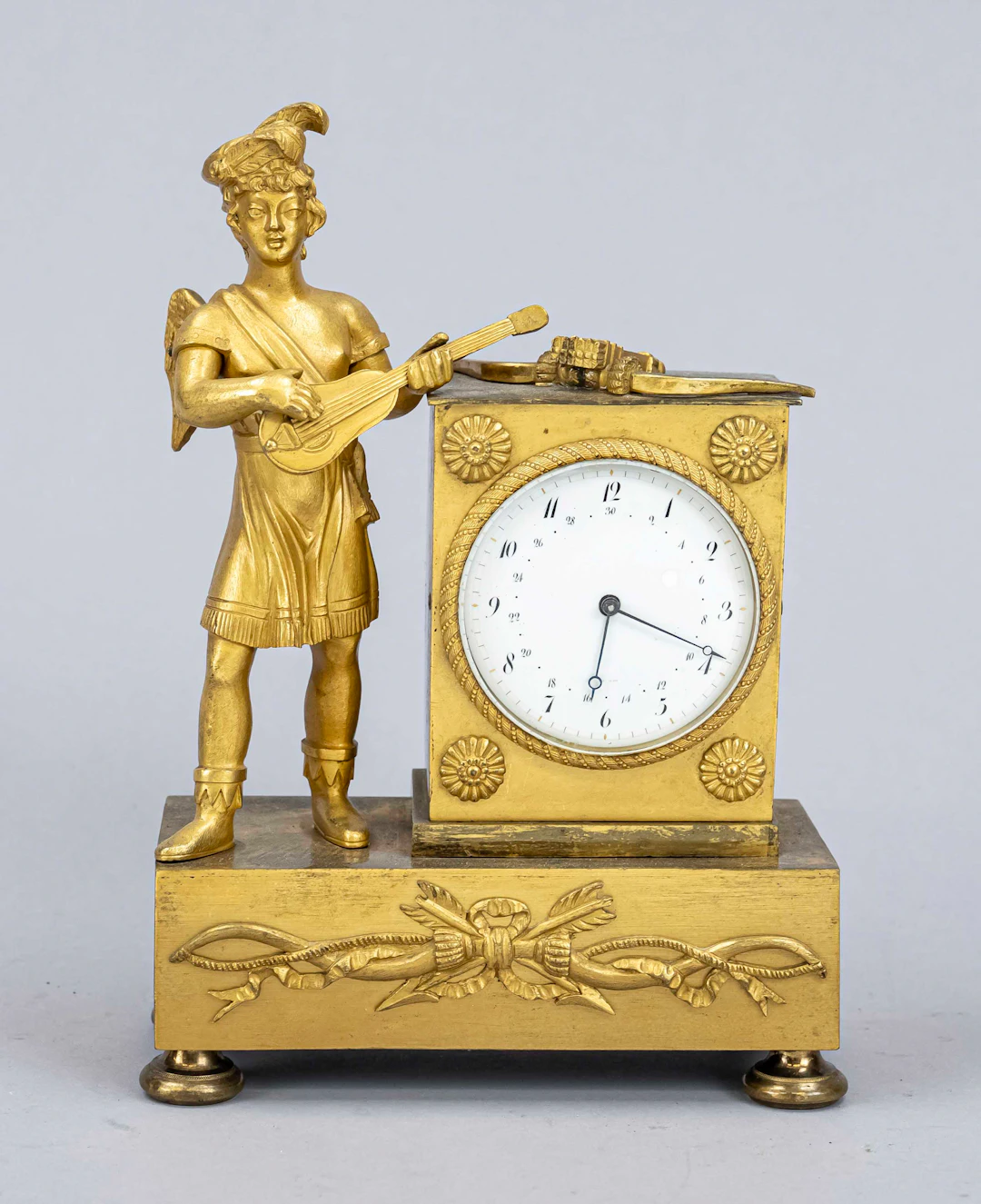 Kleine Empire - Figuren-Pendule