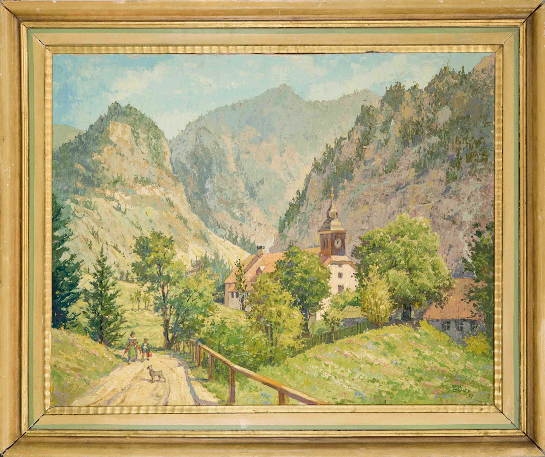 Carl Damess, dt. Maler Mitte 20.
