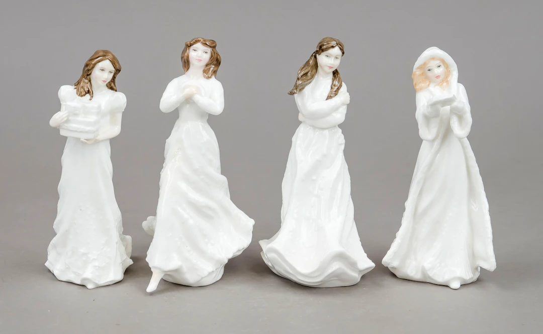 Vier Figuren, Royal Doulton, Engl