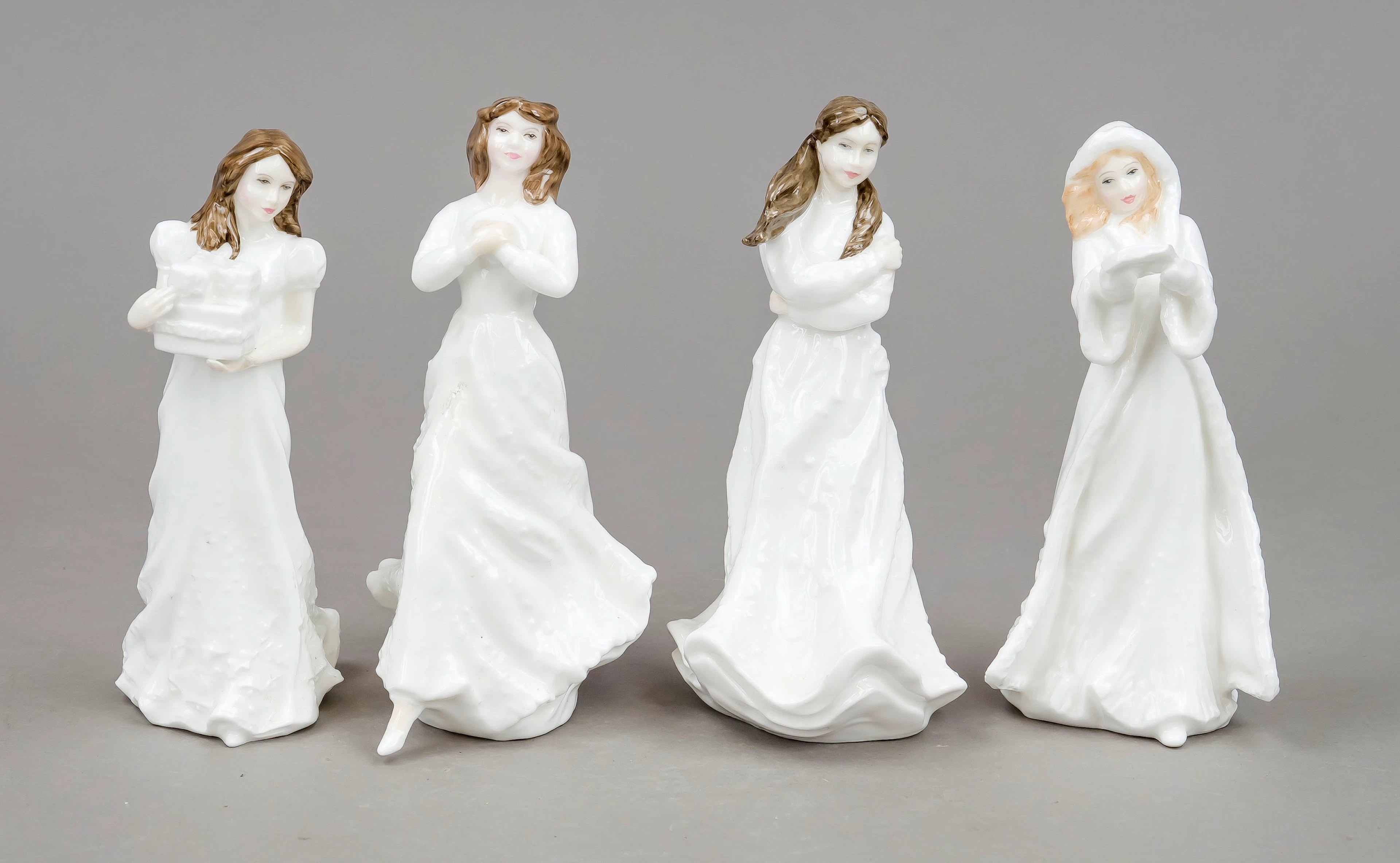 Vier Figuren, Royal Doulton, Engl