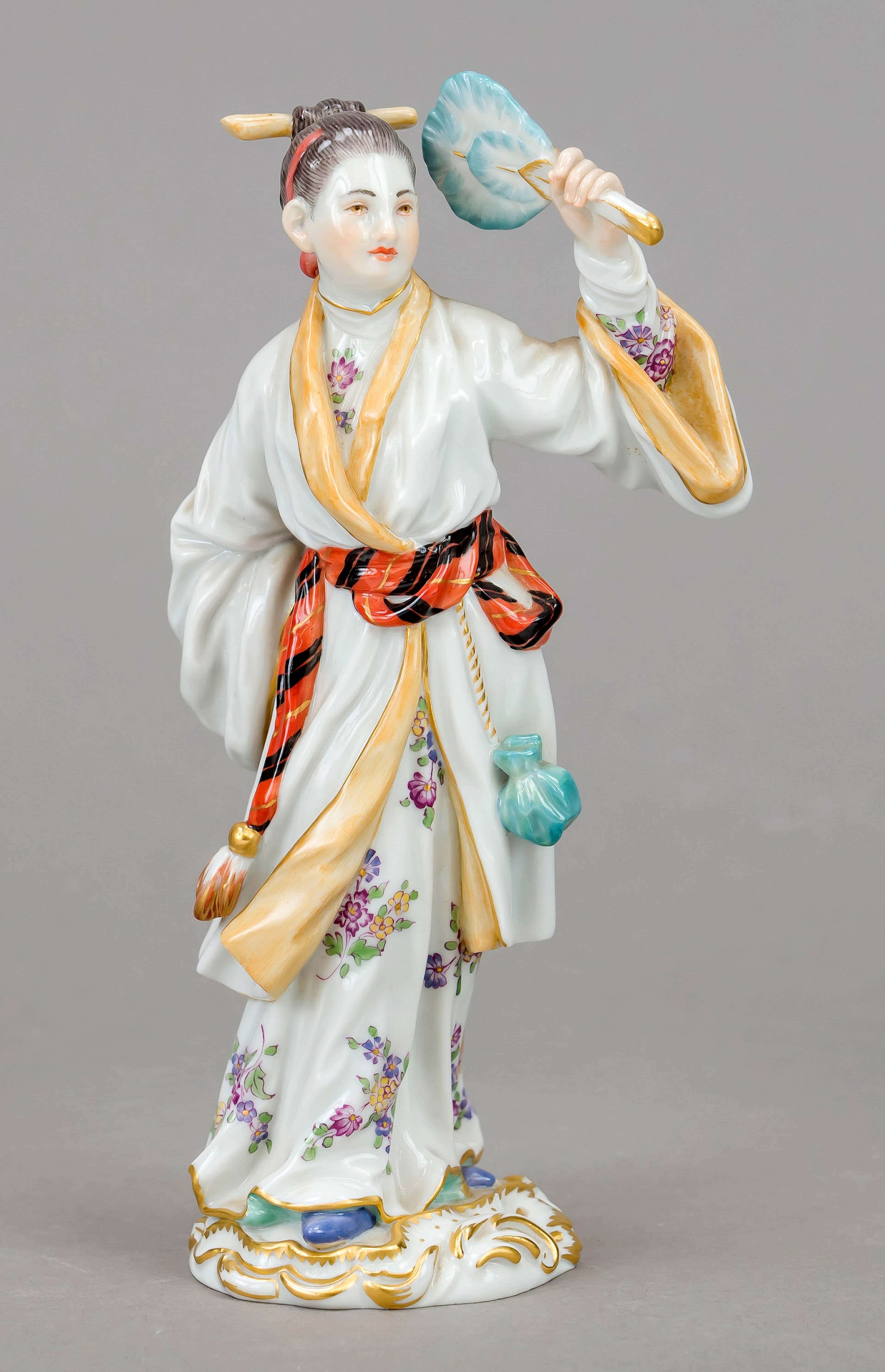 Japanerin mit Fächer, Meißen, nac