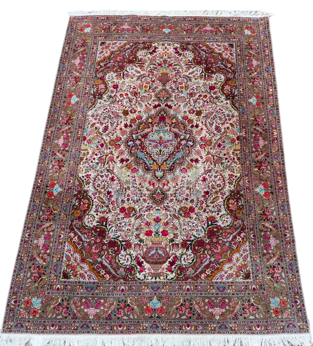 Teppich, Tabriz?, 20. Jhd., Wolle