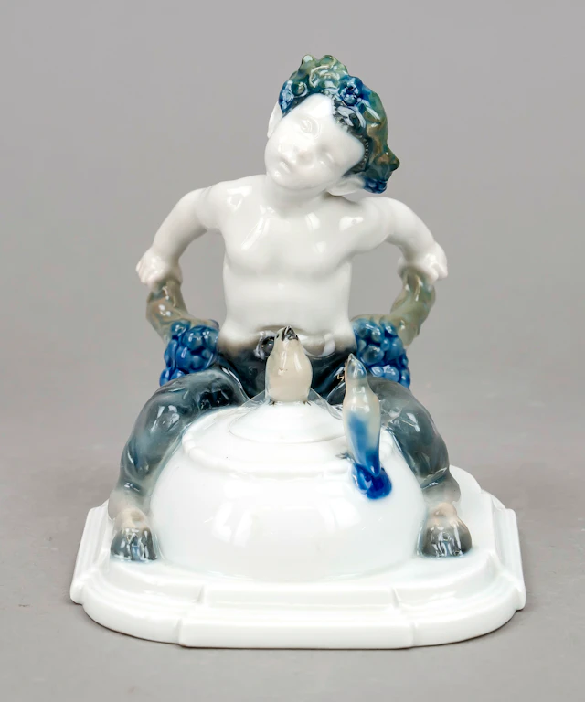 Figürliches Tintenfass, Rosenthal