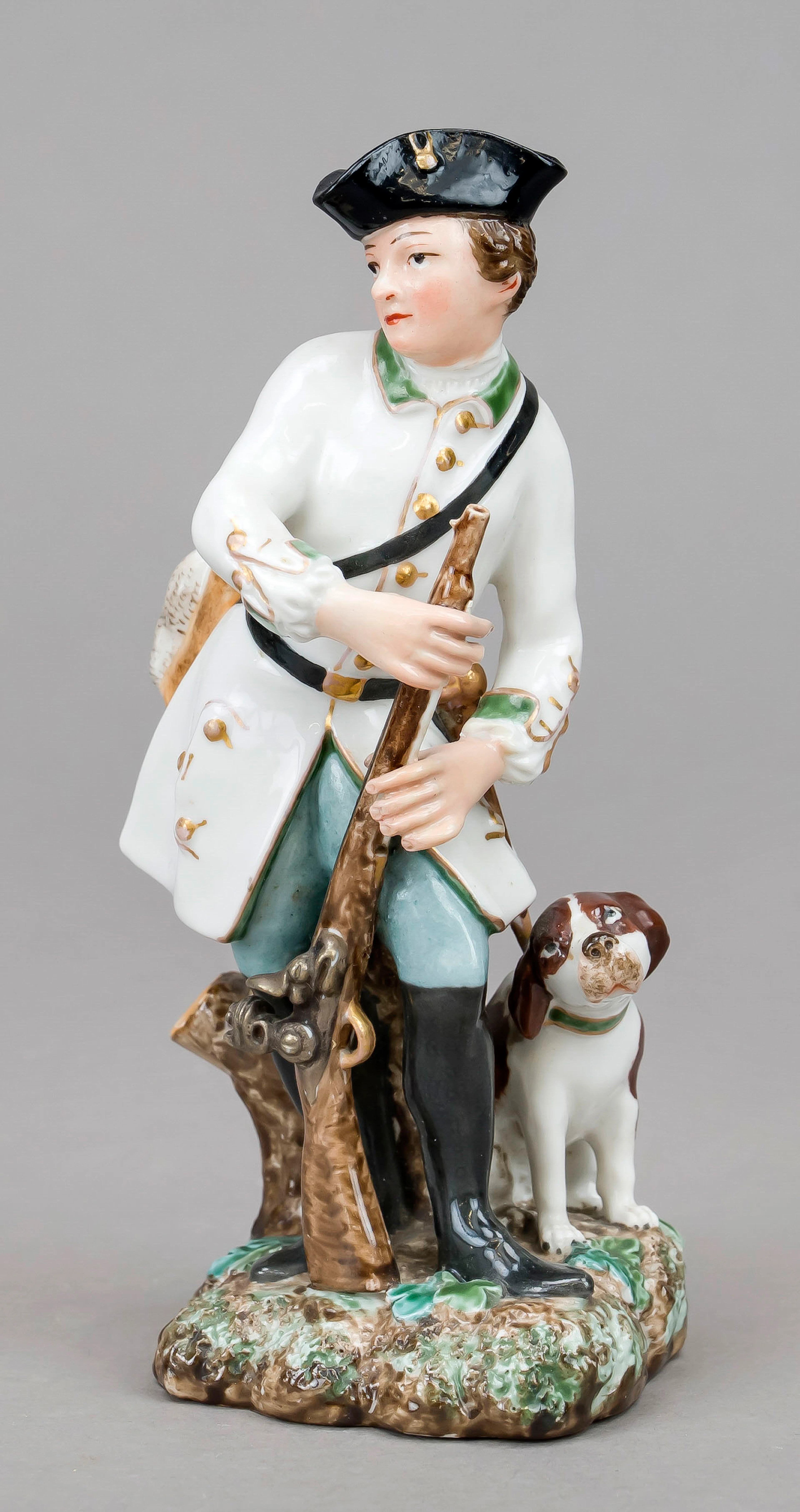 Jäger mit Hund, Popov Manufaktur