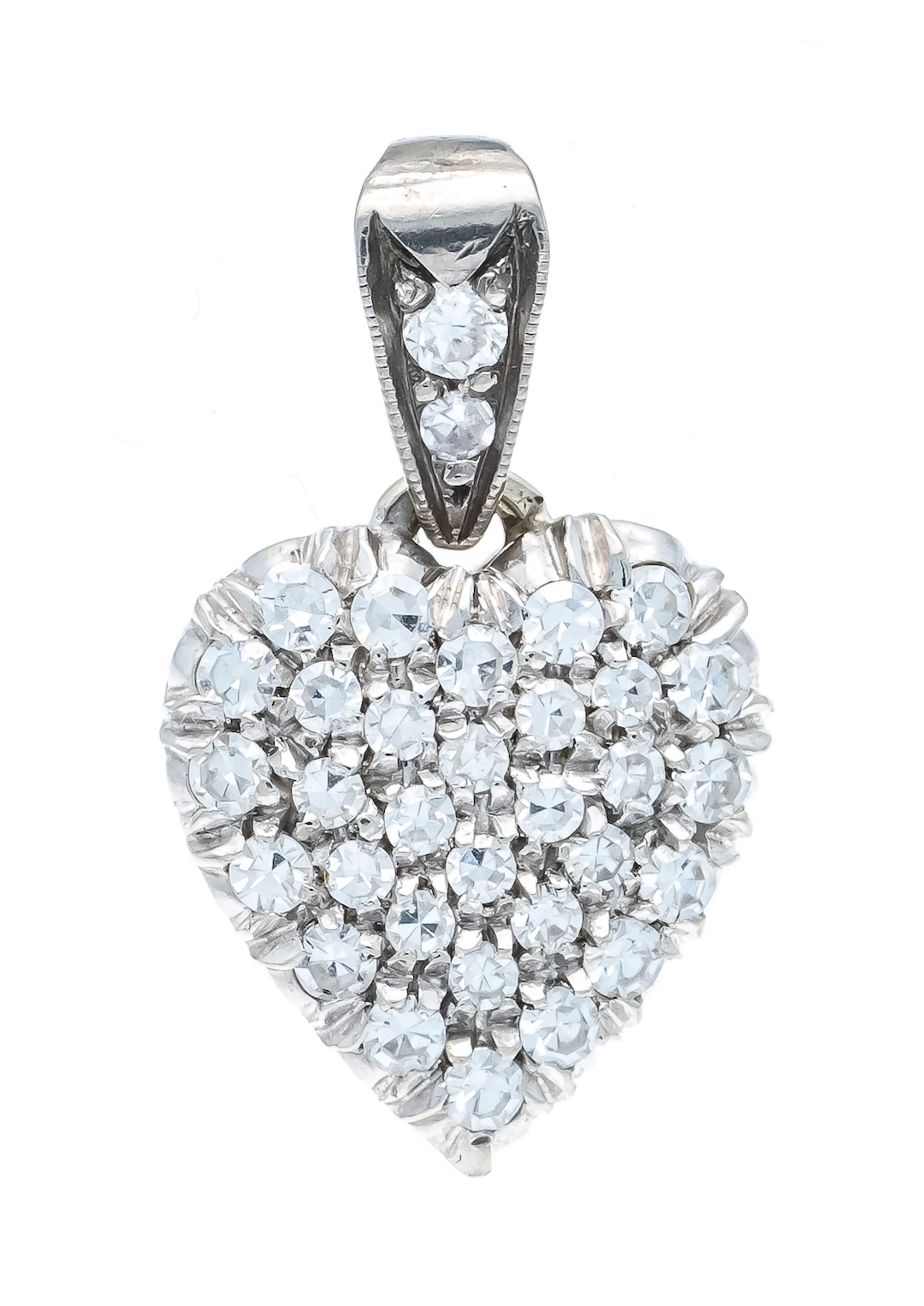 Diamant-Herz-Anhänger WG 585/000