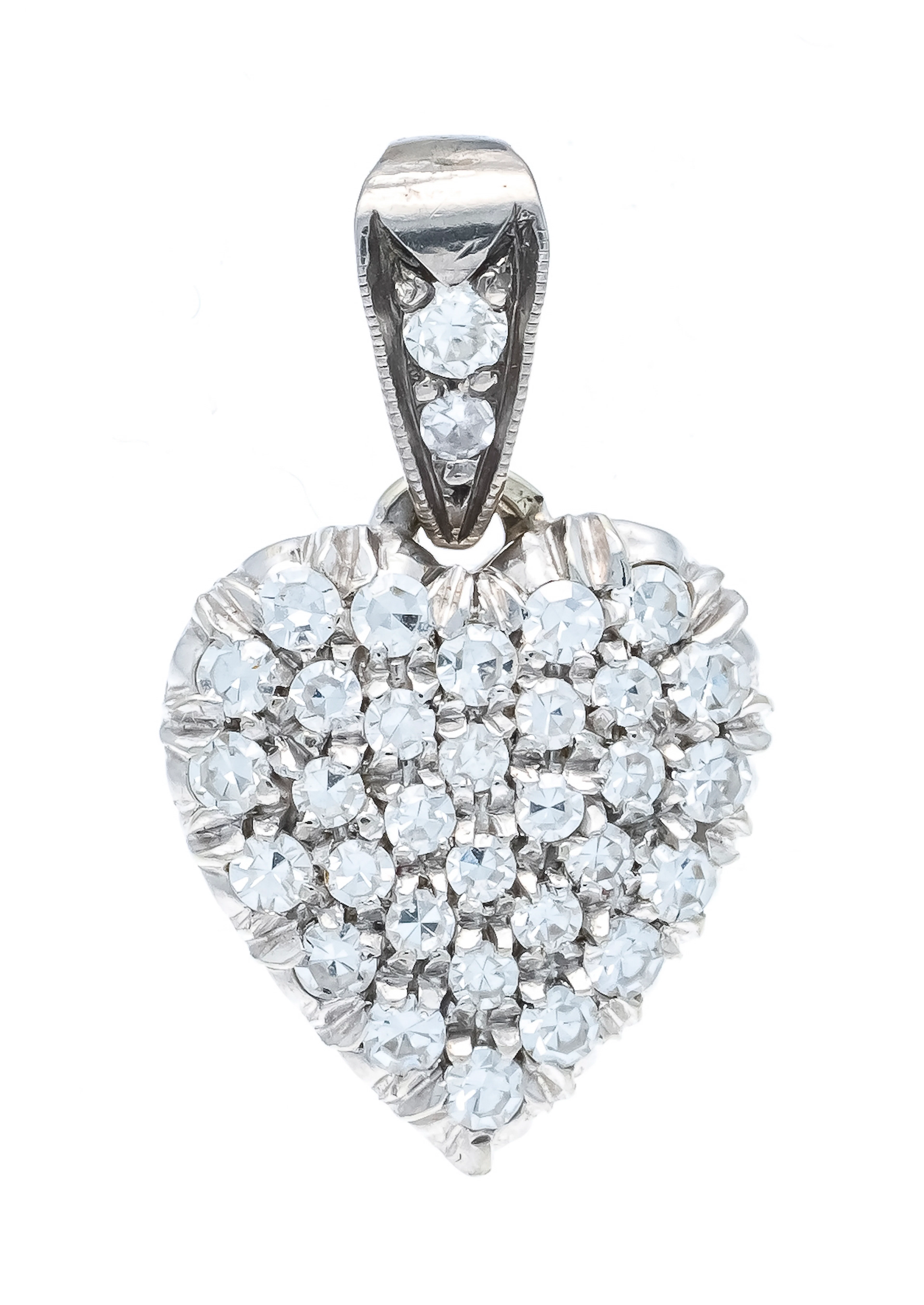 Diamant-Herz-Anhänger WG 585/000