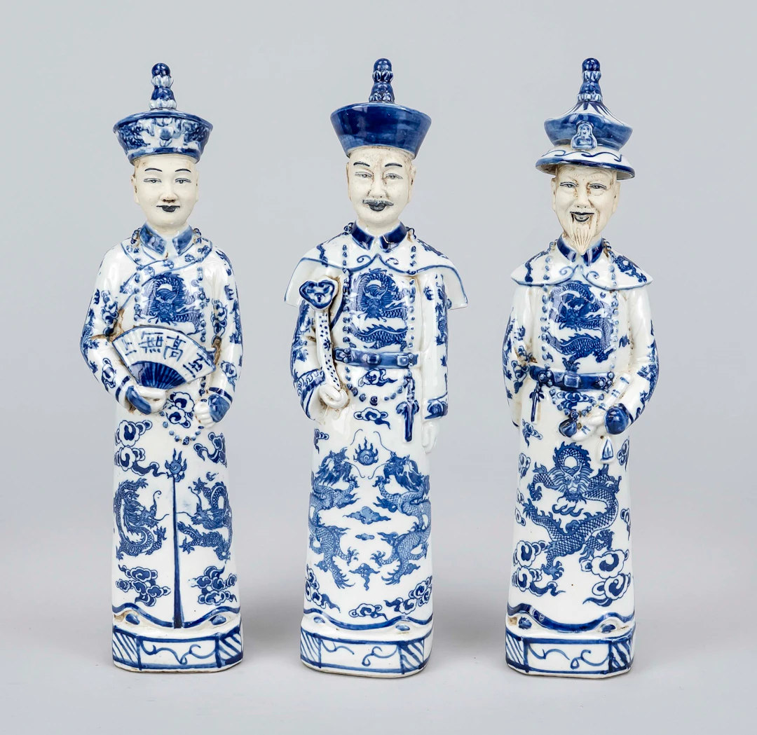 3 Generationen chinesische Kaiser