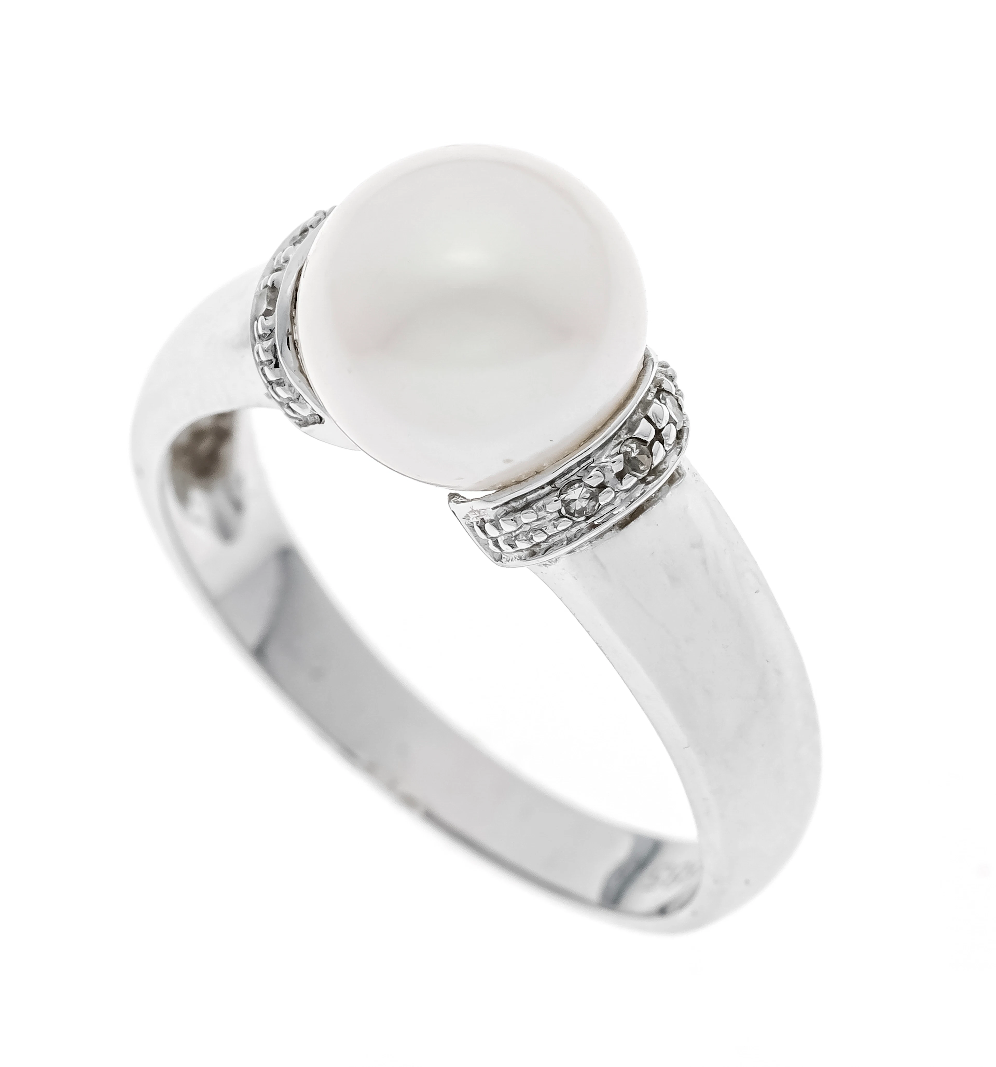 Akoyaperlen-Ring WG 585/000 mit e
