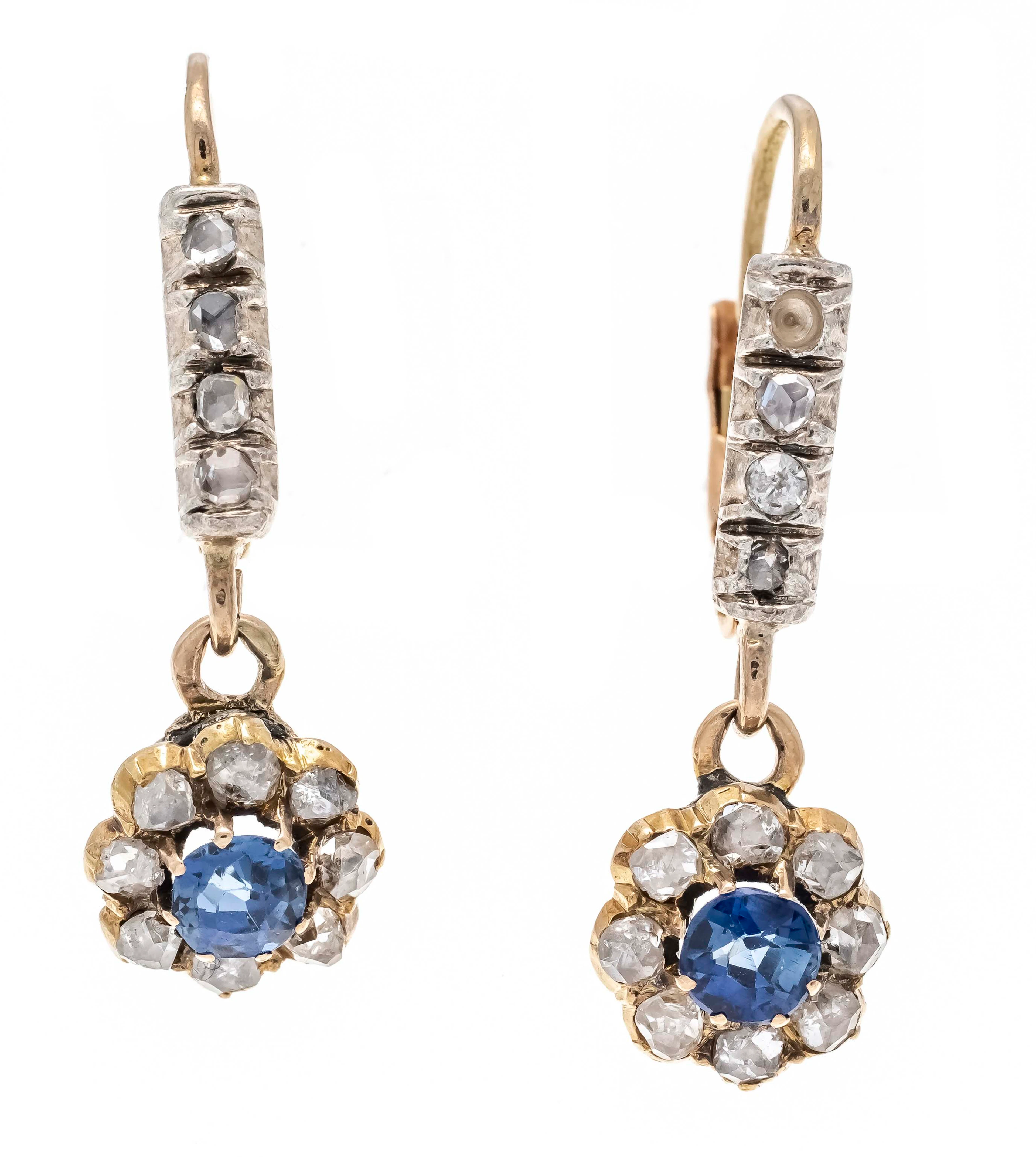 Saphir-Diamant-Ohrringe RG 585/00