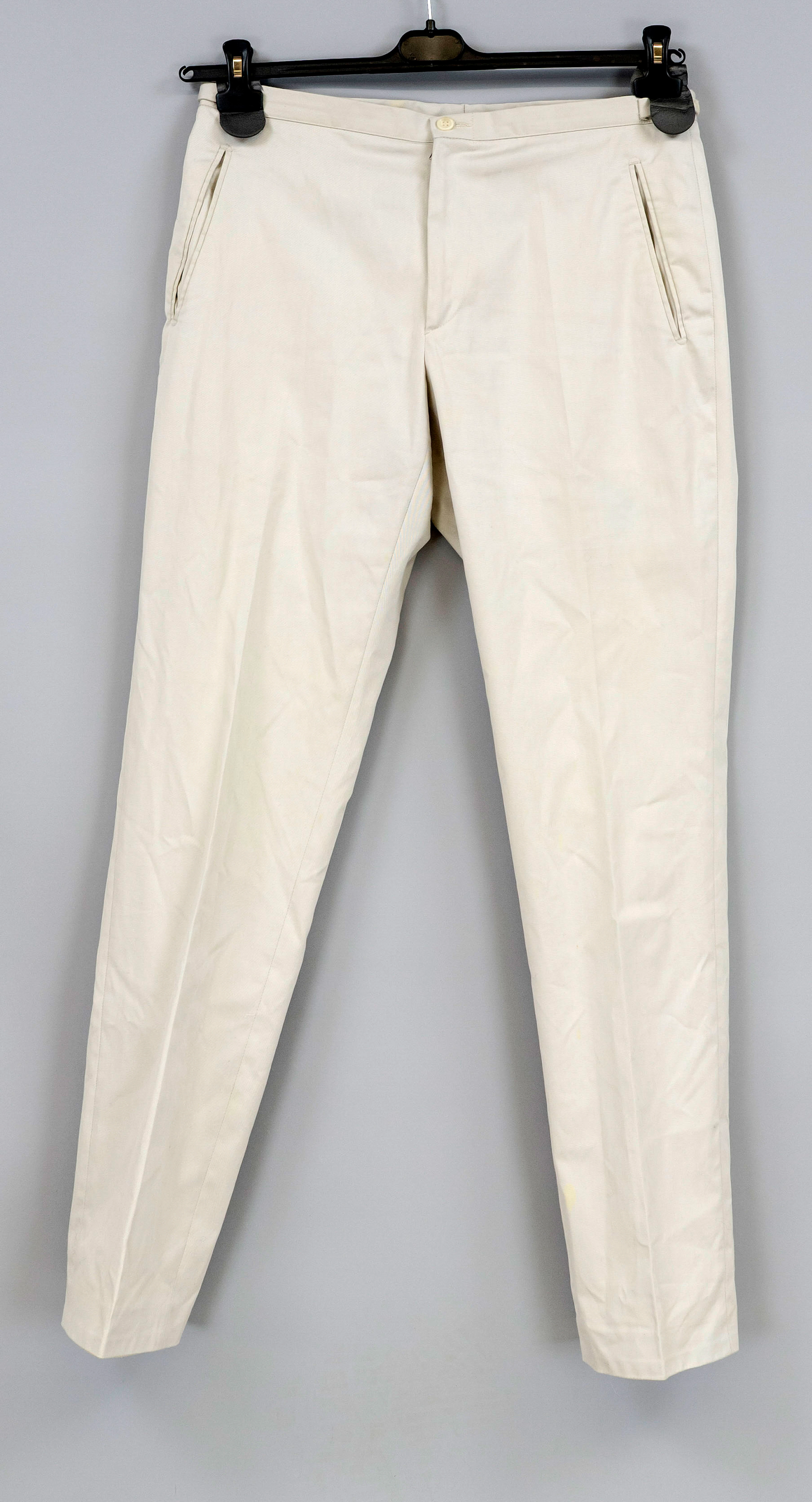 Versace, Hose aus hellgrauer Baum