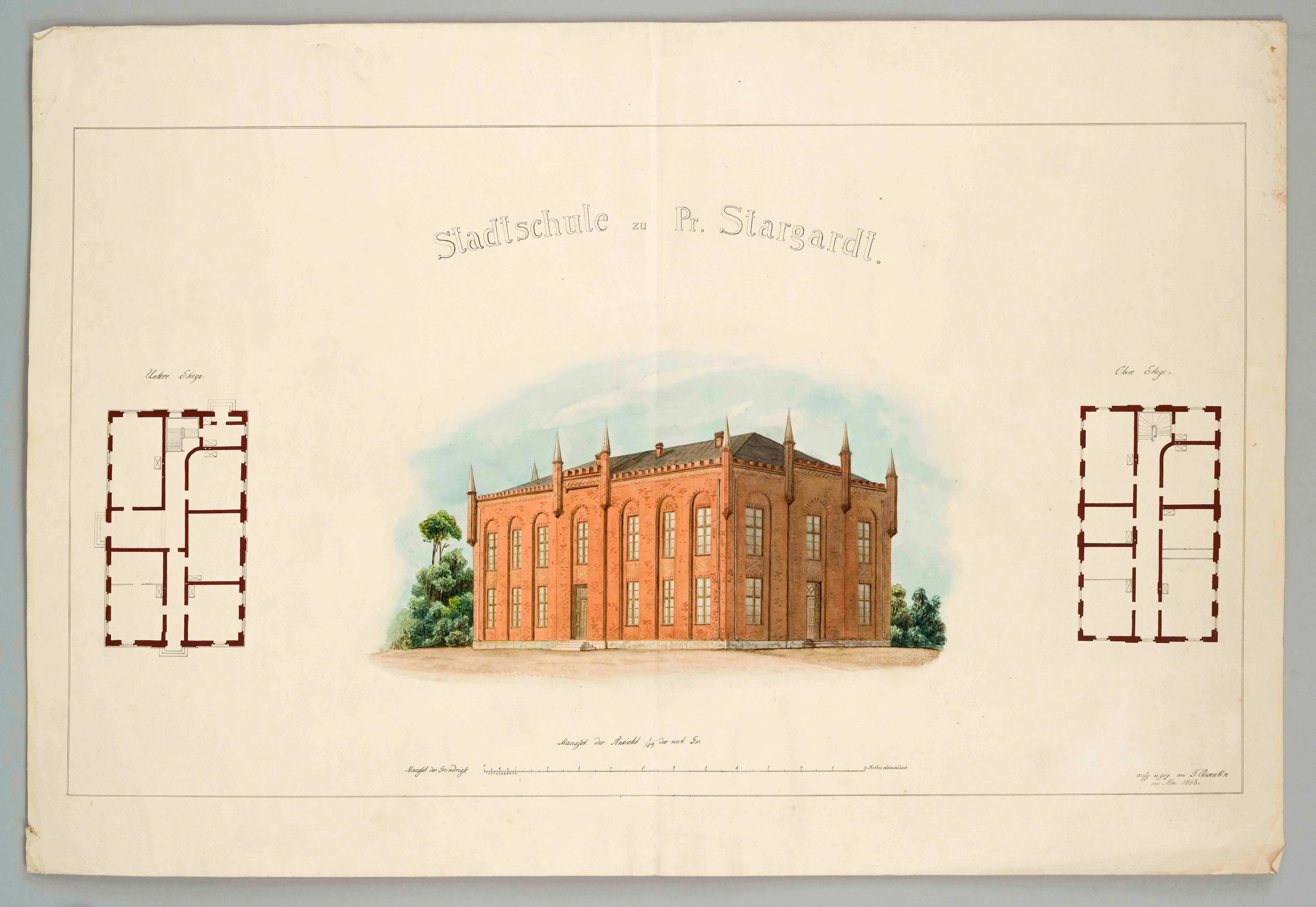 T. Quentin, Architekturzeichner u