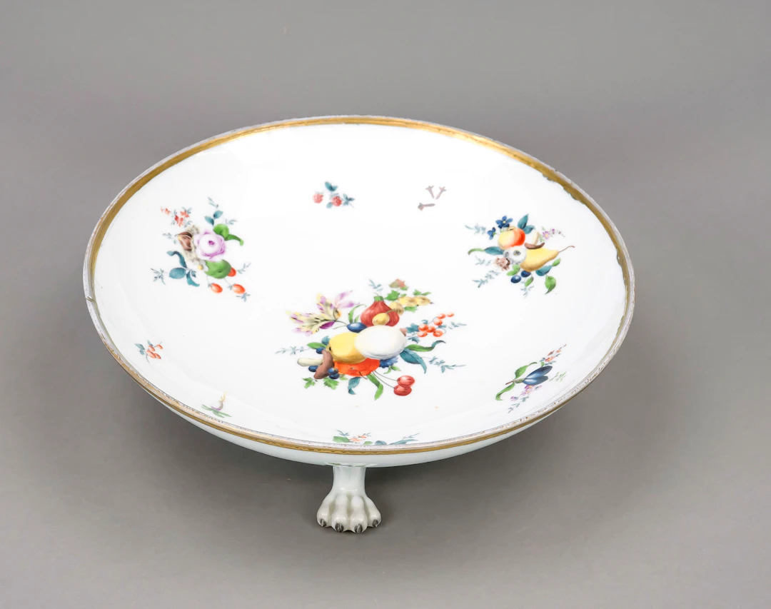 Fußschale, Meissen, Marke 1815-19