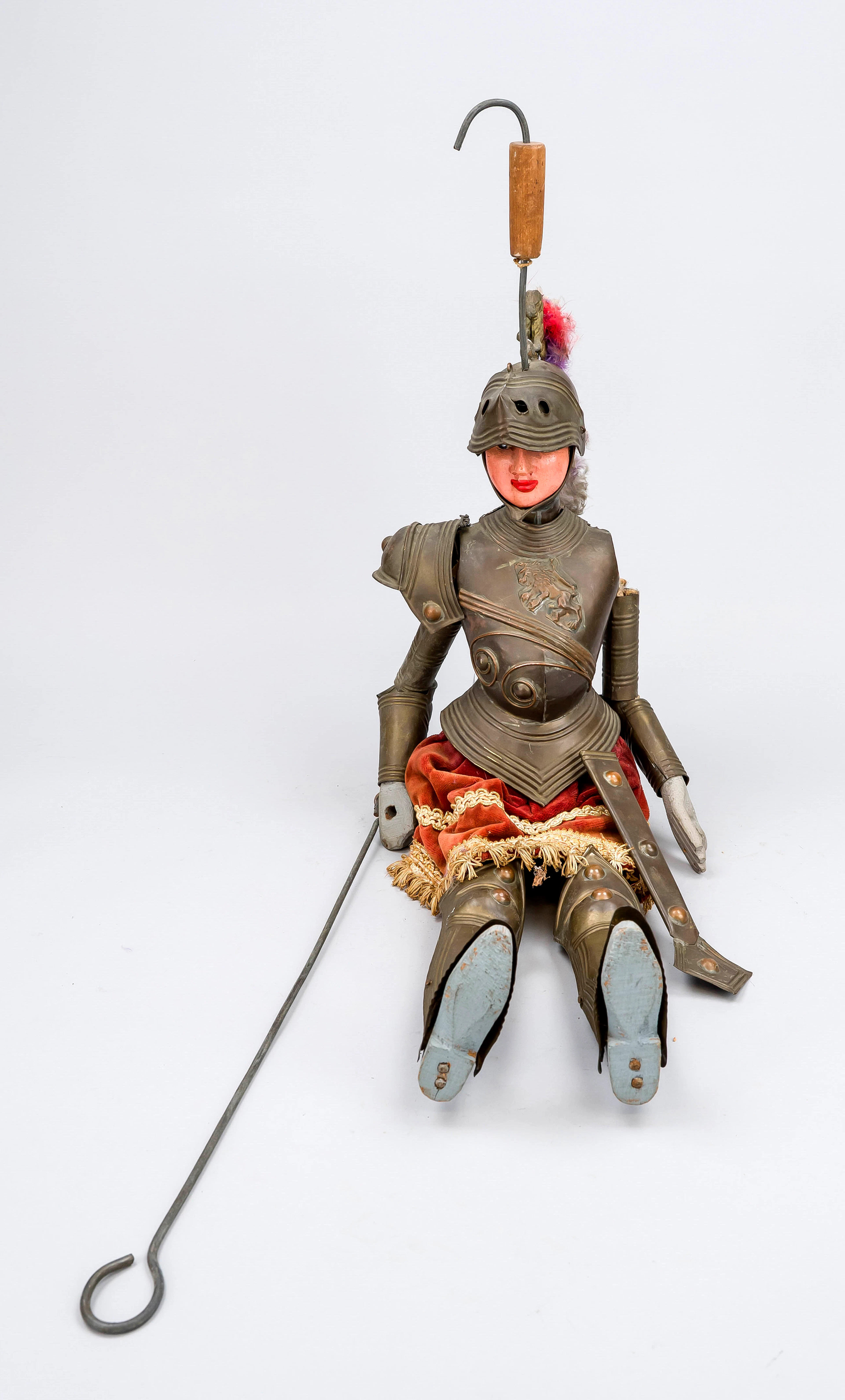 Ritterpuppe/Marionette, wohl um 1