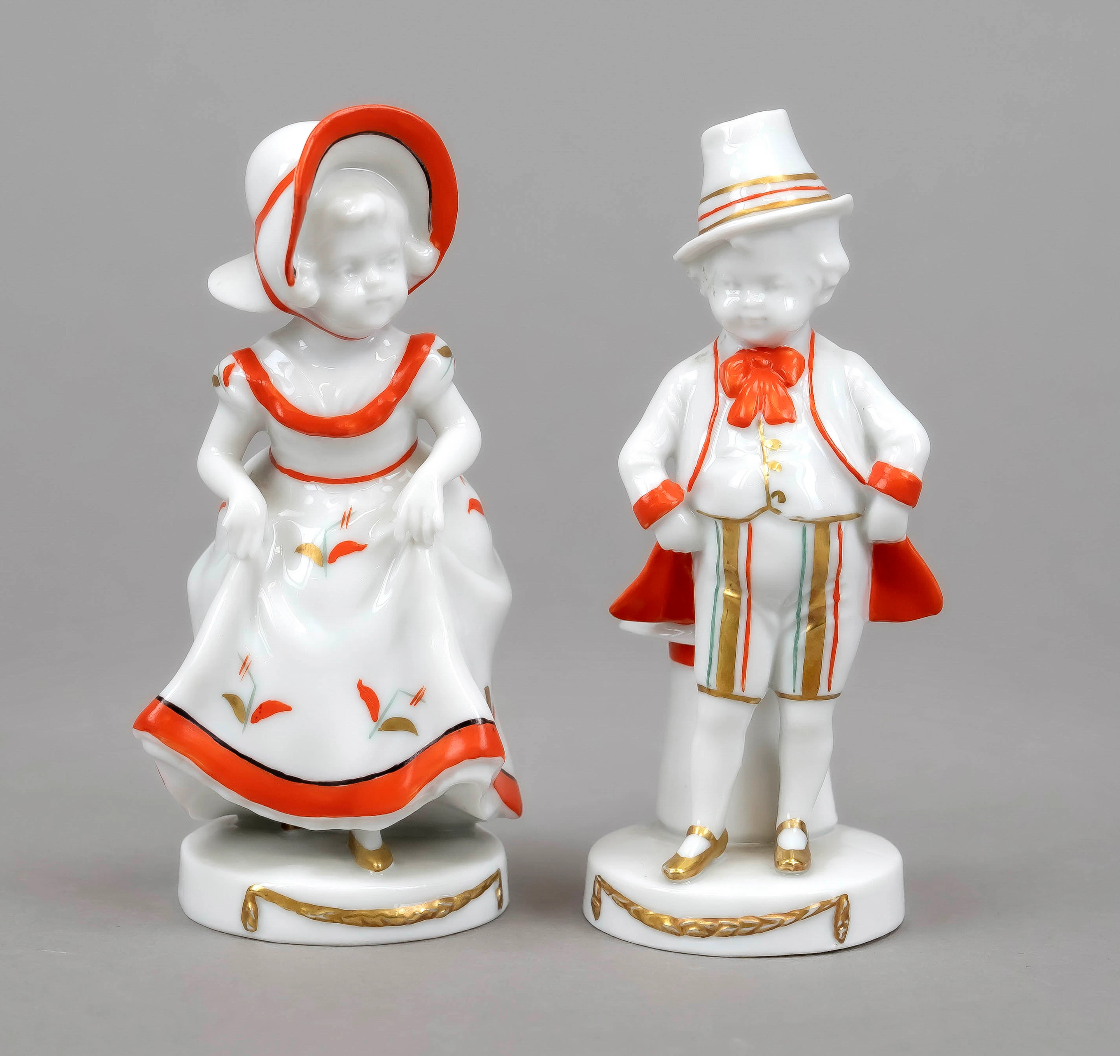 Biedermeier Kinderpaar, Galluba &
