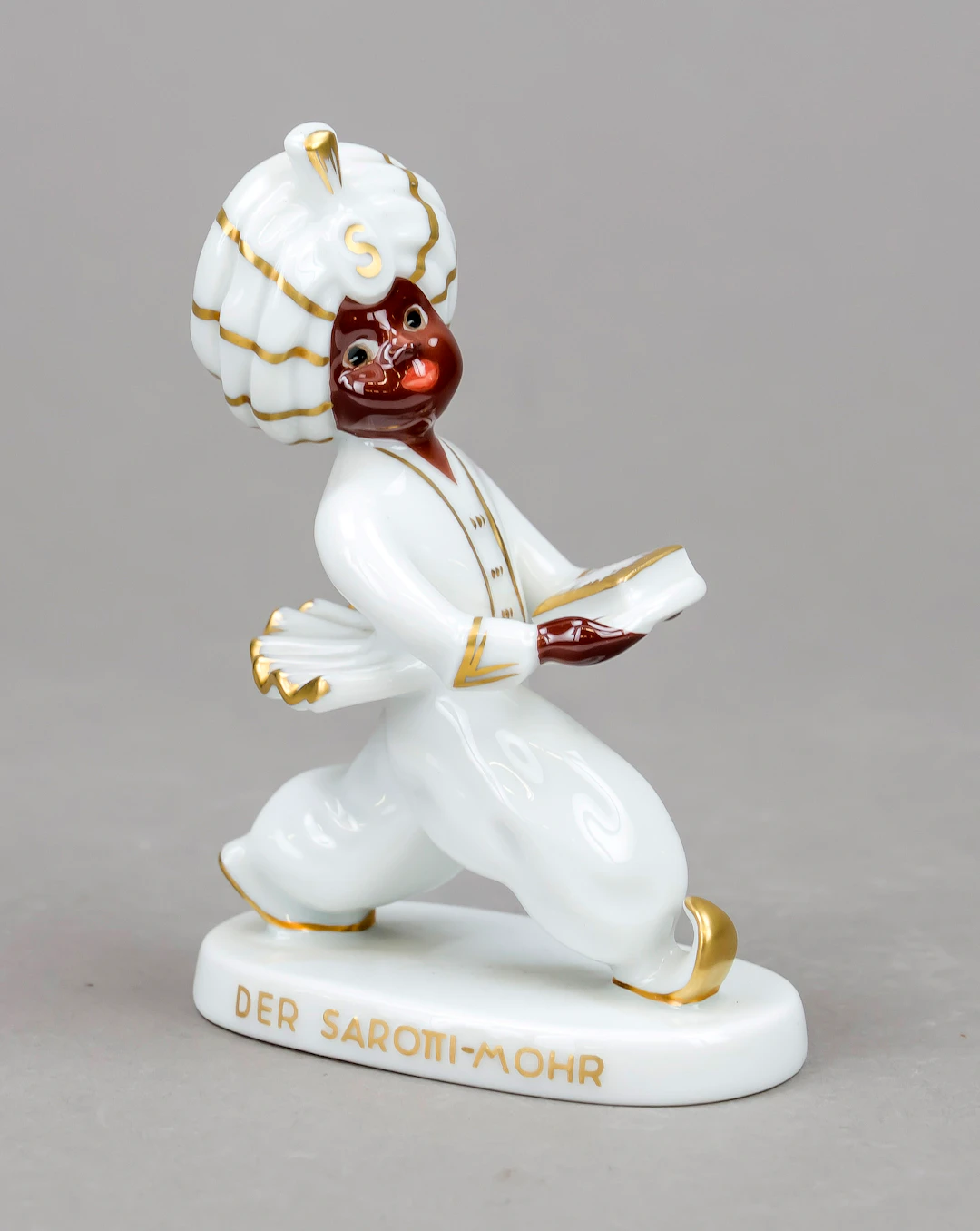 Werbefigur, sog. 'Sarotti-Mohr'