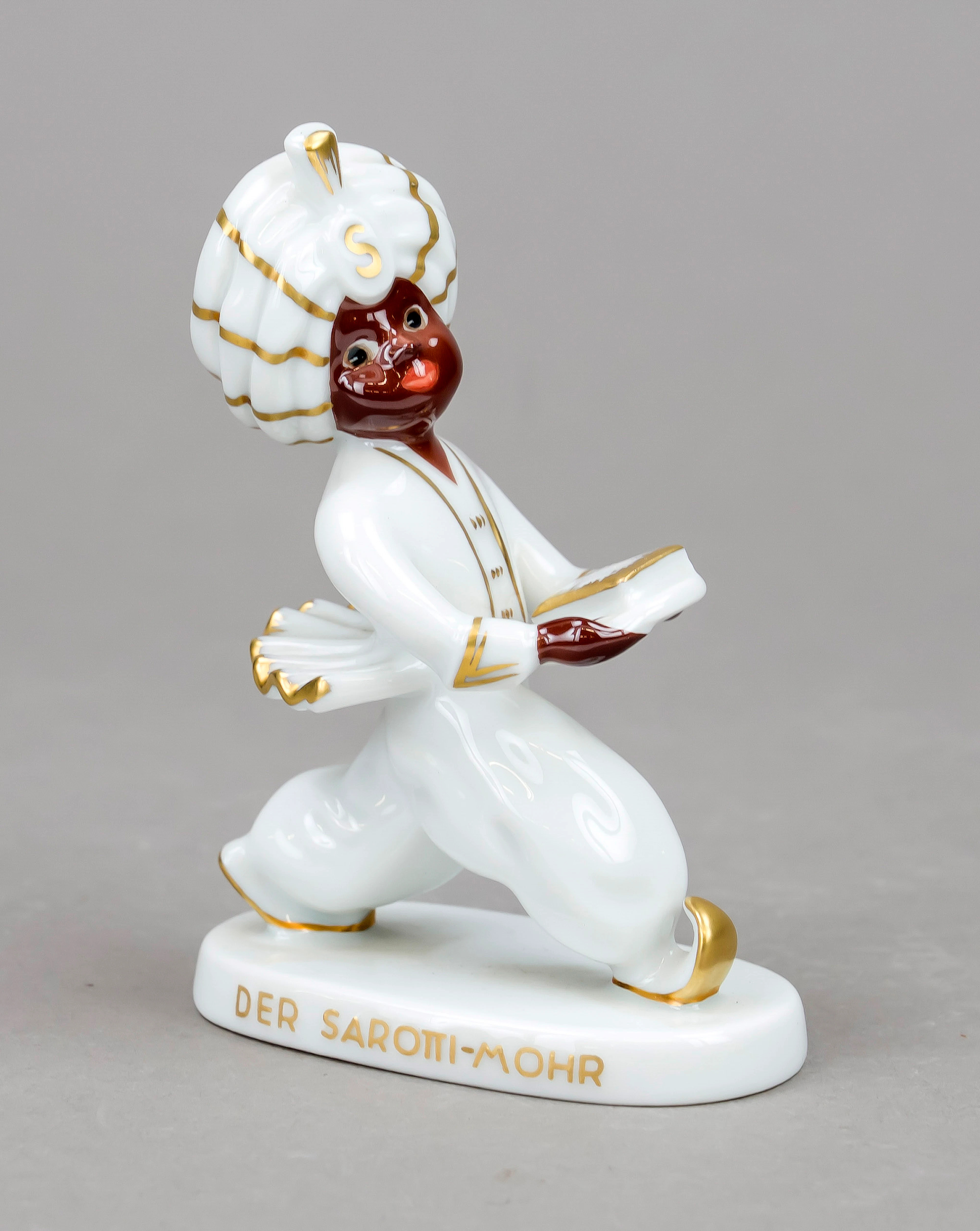 Werbefigur, sog. 'Sarotti-Mohr'