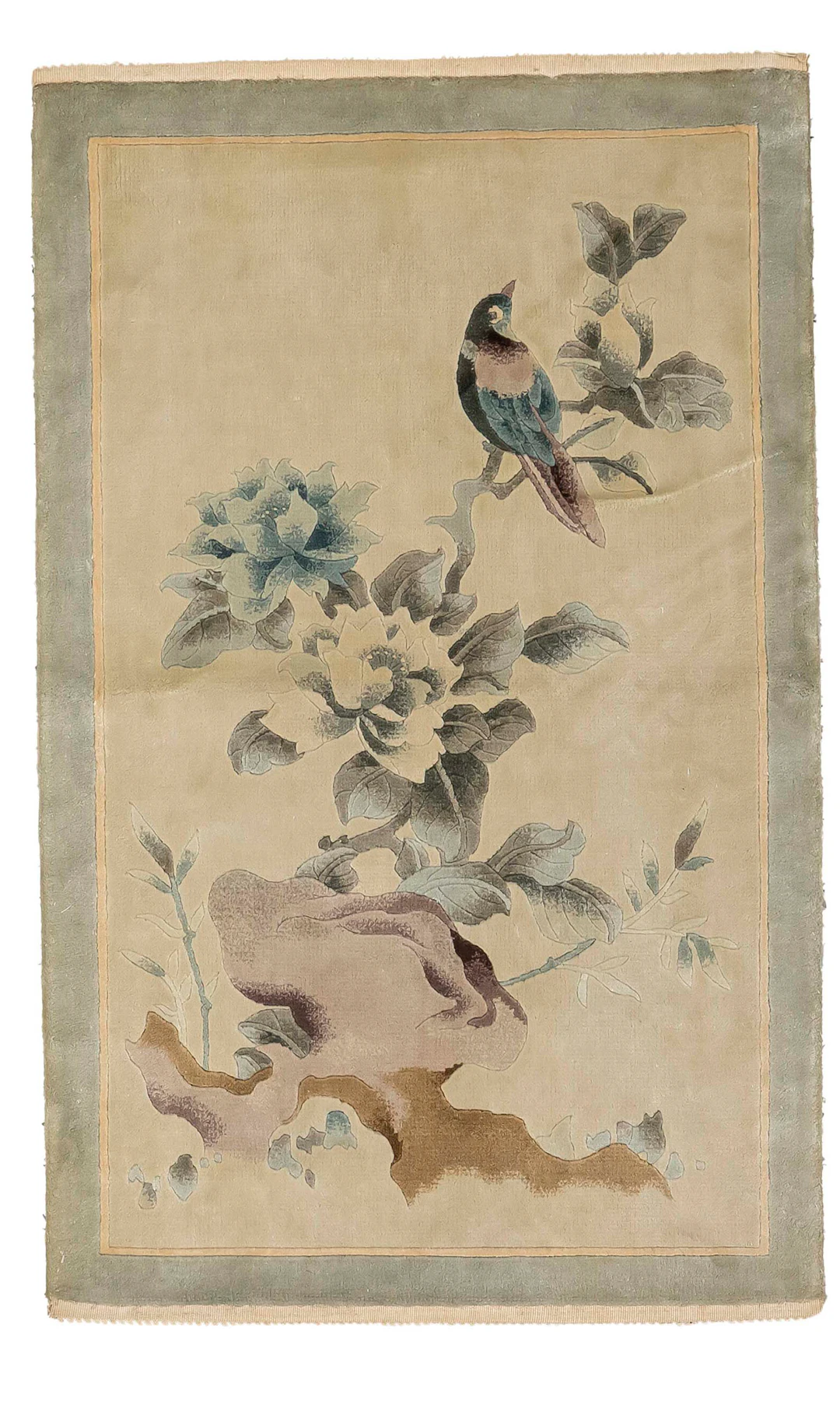 Teppich, China, 20. Jh., Seide. M