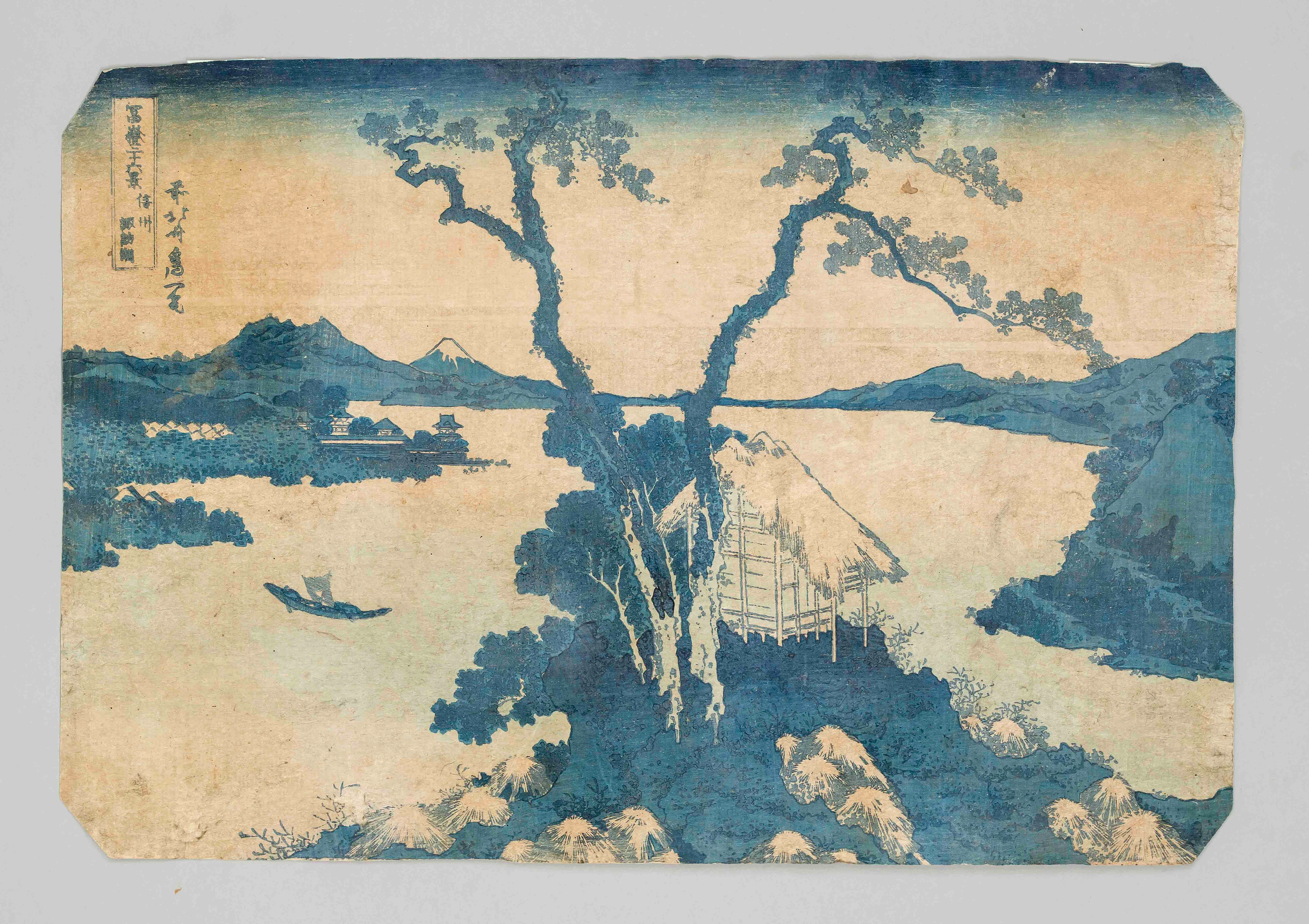 Ukiyo-e Farbholzschnitt Katsushik