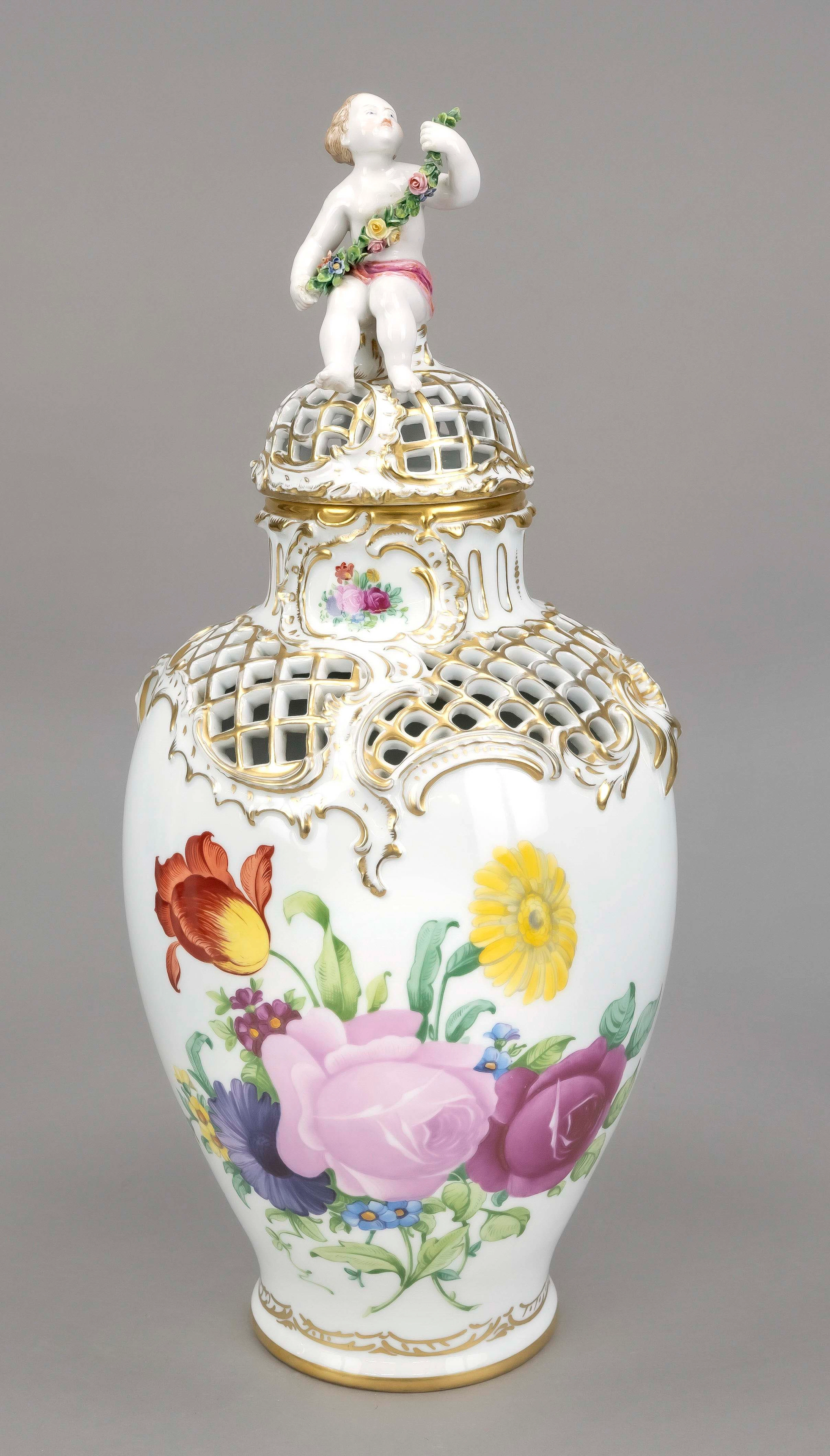 Potpourri-Deckelvase, Ludwigsburg